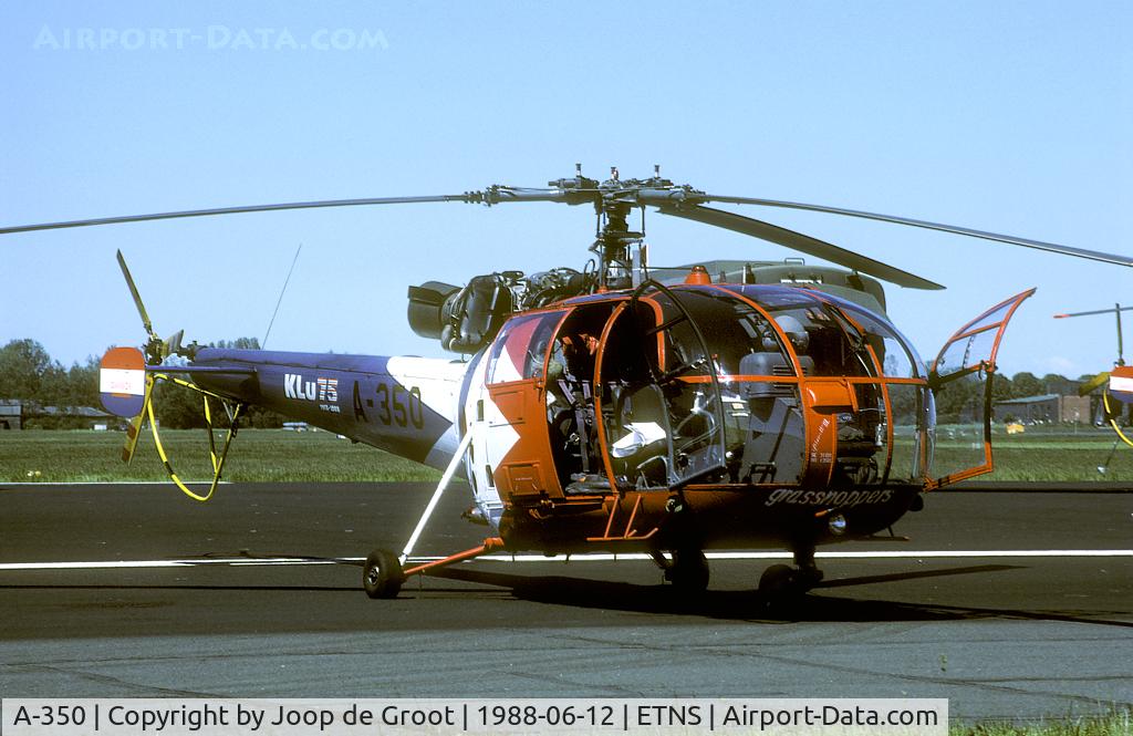 A-350, Sud SE-3160 Alouette III C/N 1350, The Jagel open house was my first ever long spotting trip abroad. I saw many new things, but also my 