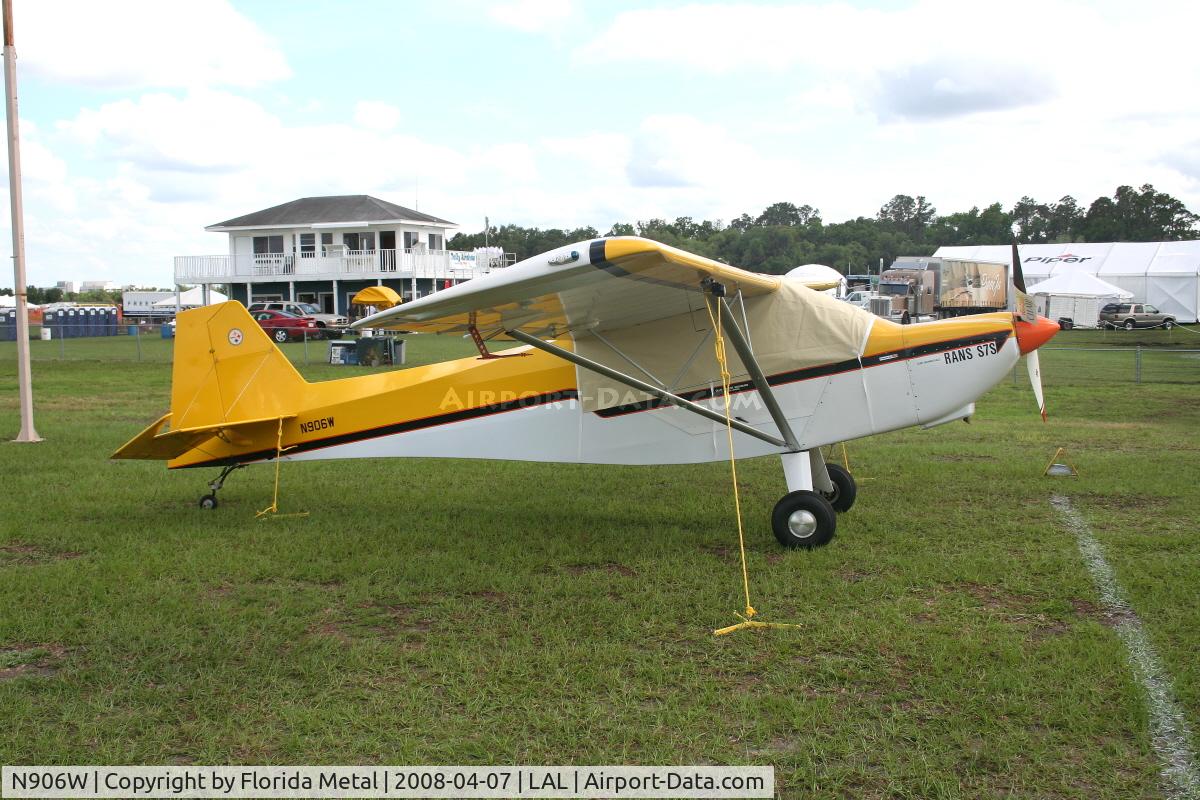 N906W, 2007 Rans S-7S Courier C/N 0306431, Rans S-7LS