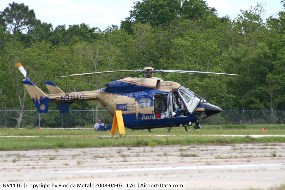 N911TG, 1993 Eurocopter-Kawasaki BK-117C-1 C/N 7506, Tampa General Hospital MBB 117