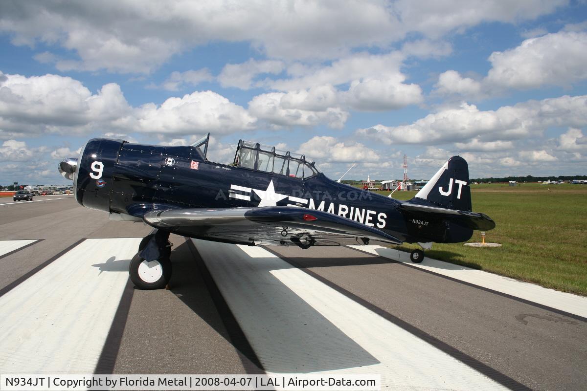 N934JT, 1942 North American SNJ-4 Texan C/N 88-12858, SNJ-4