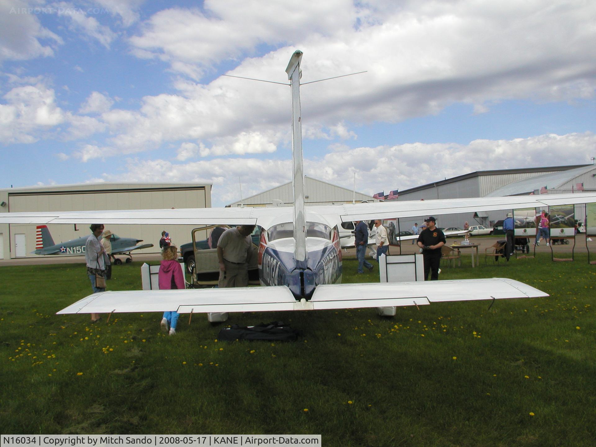 N16034, 1976 Cessna 177B Cardinal C/N 17702481, Blaine Aviation Weekend '08.