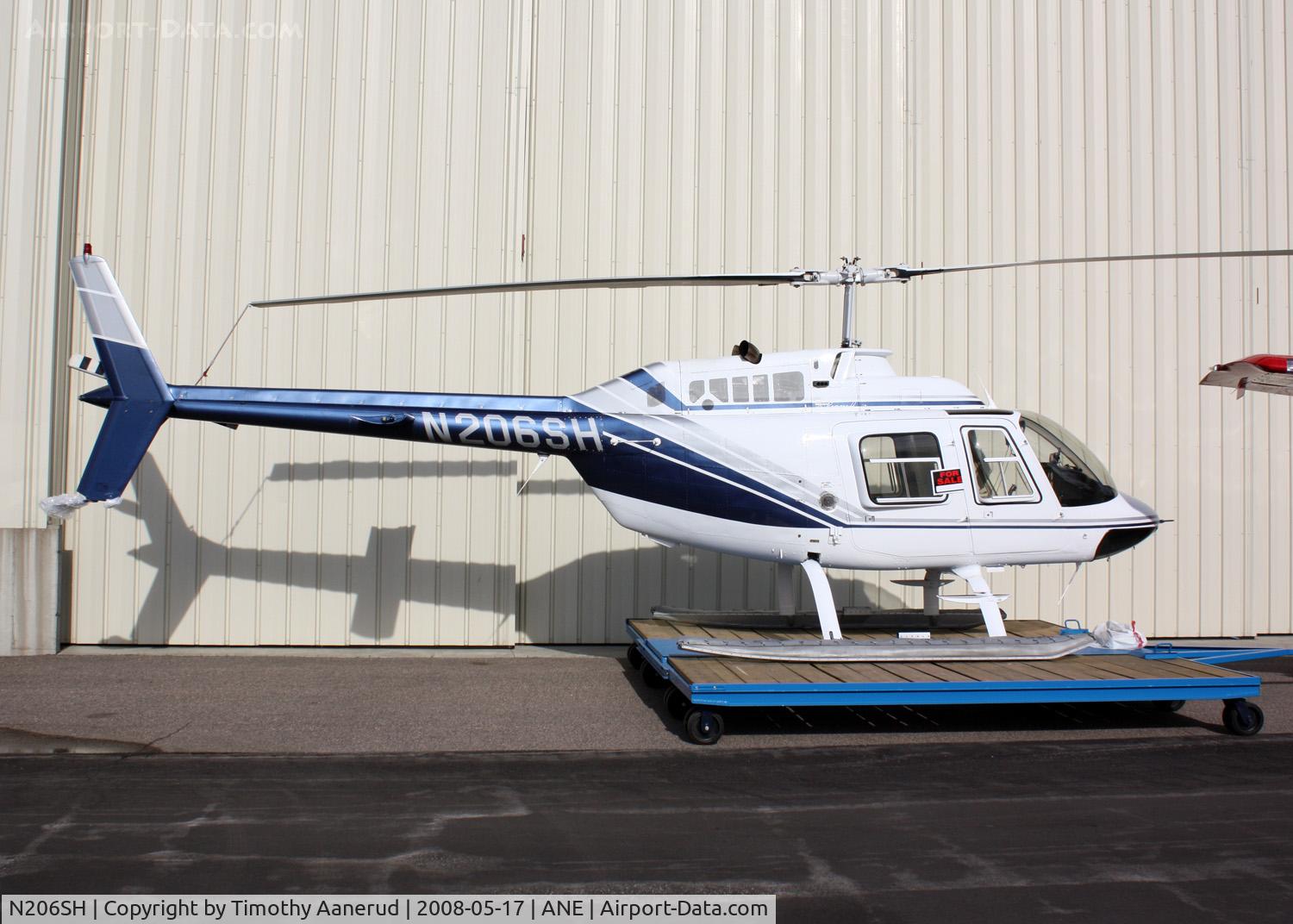 N206SH, 1975 Bell 206B JetRanger II C/N 1666, Blaine Aviation Weekend 2008. For sale.