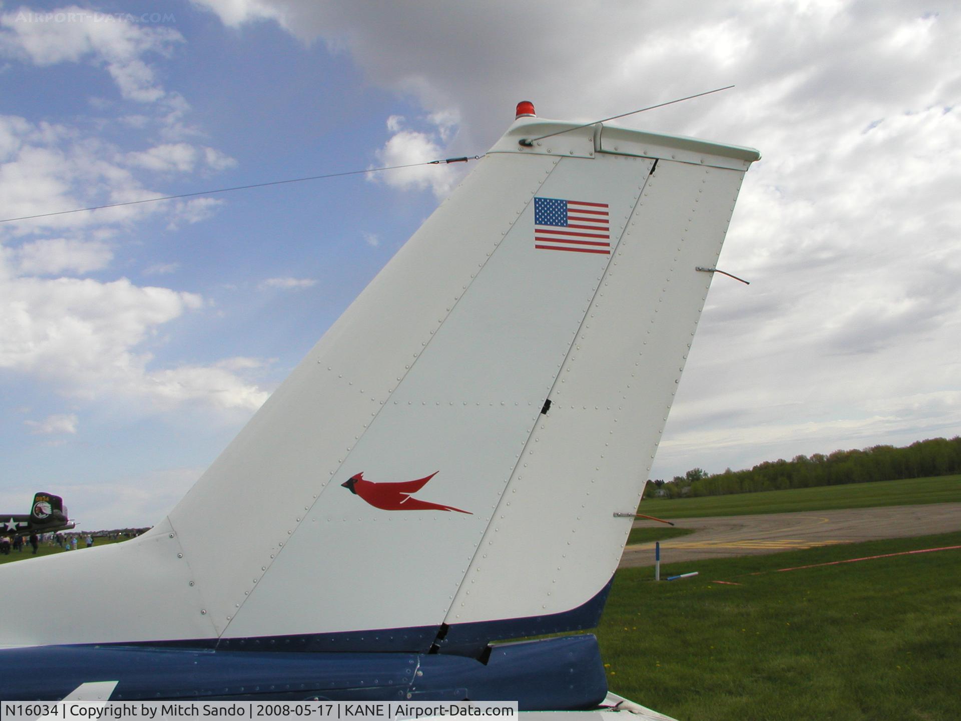 N16034, 1976 Cessna 177B Cardinal C/N 17702481, Blaine Aviation Weekend '08.