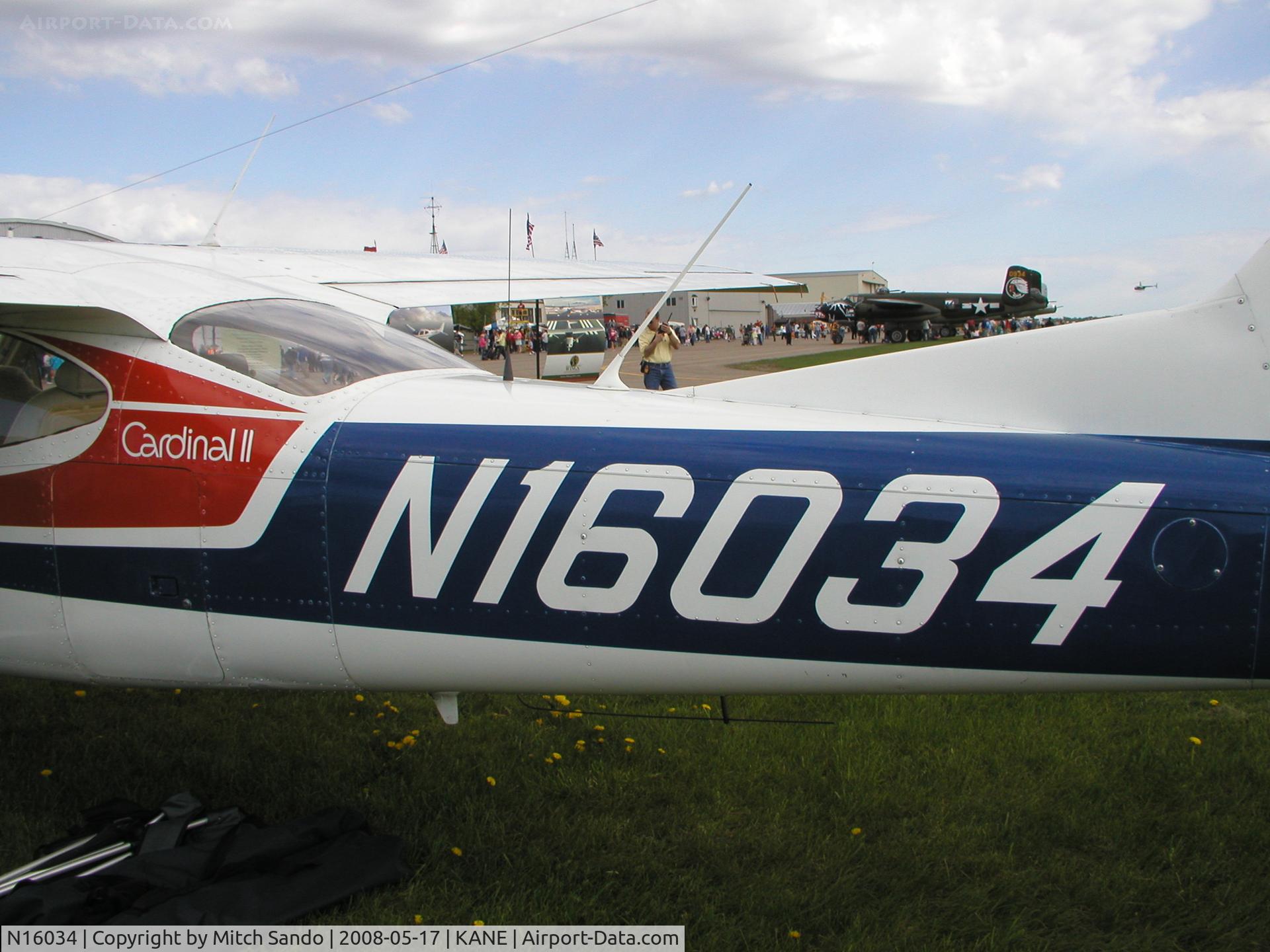 N16034, 1976 Cessna 177B Cardinal C/N 17702481, Blaine Aviation Weekend '08.
