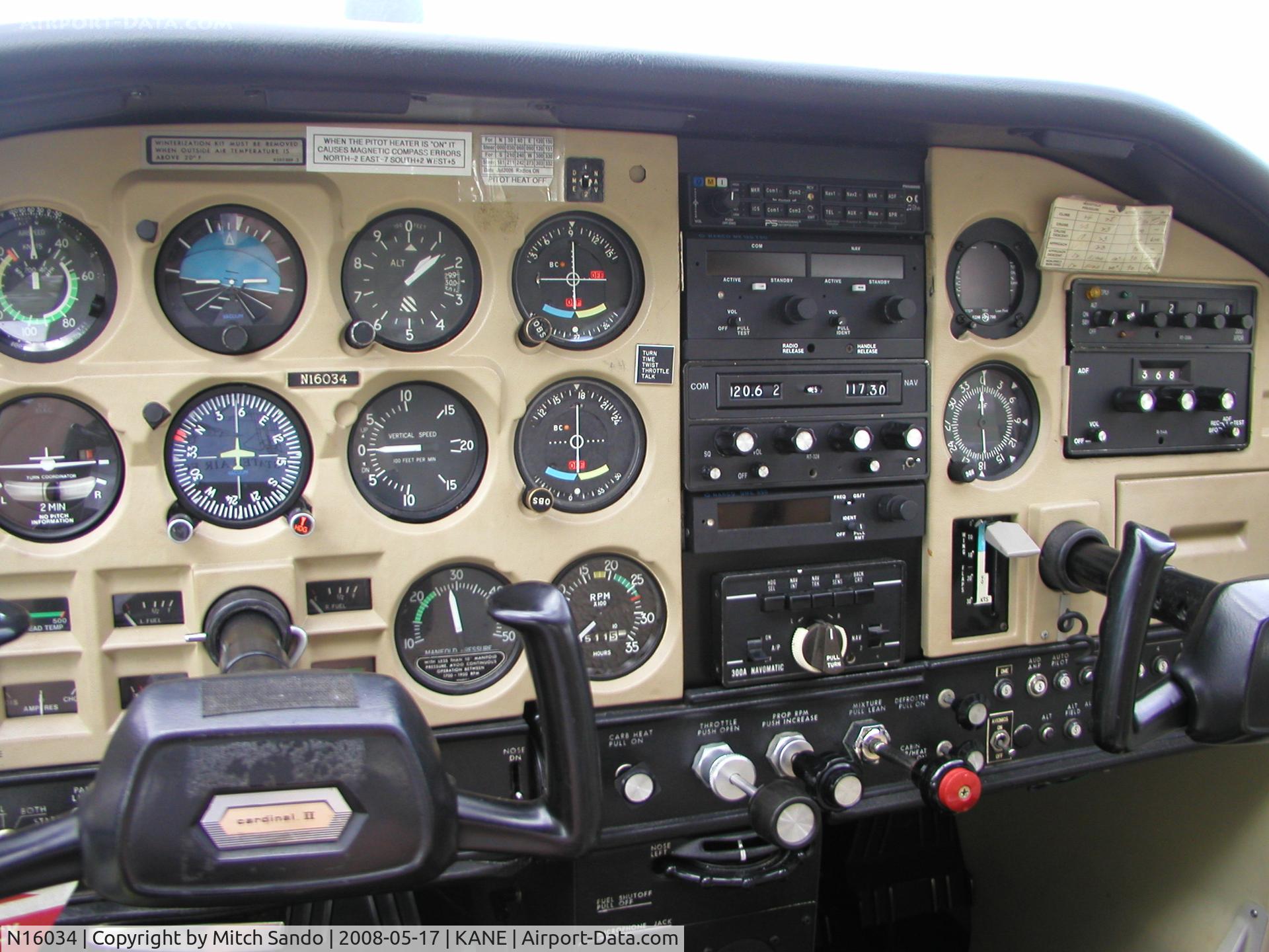 N16034, 1976 Cessna 177B Cardinal C/N 17702481, Blaine Aviation Weekend '08.