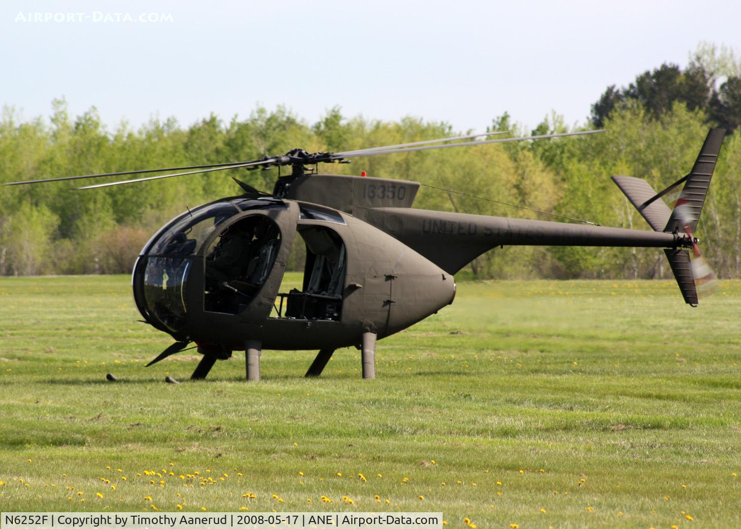 N6252F, 1968 Hughes 369A (OH-6A) C/N 980735, Blaine Aviation Weekend 2008, 67-1350