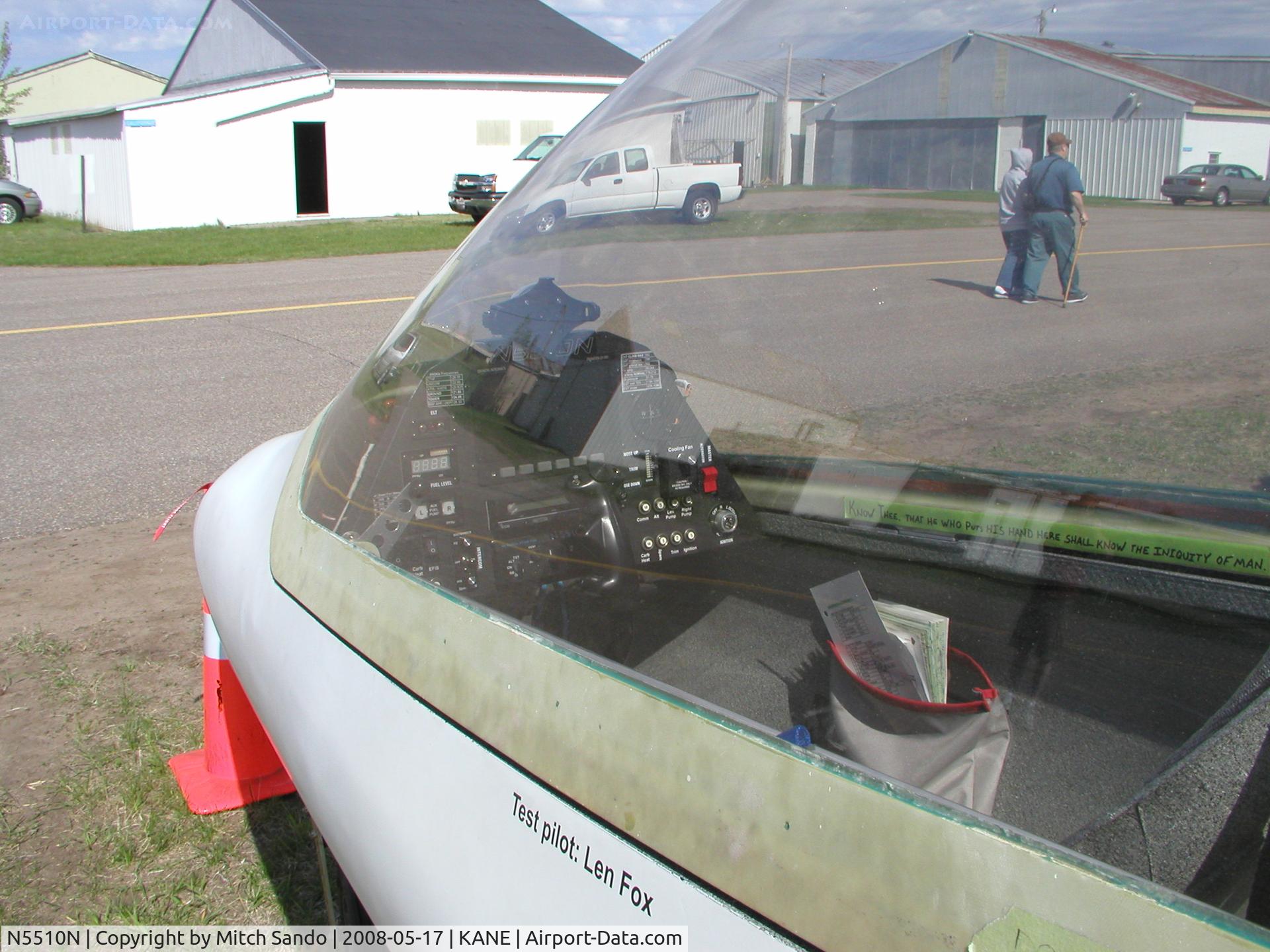 N5510N, 2007 Ion Aircraft ION 100 C/N 001, Blaine Aviation Weekend '08.
