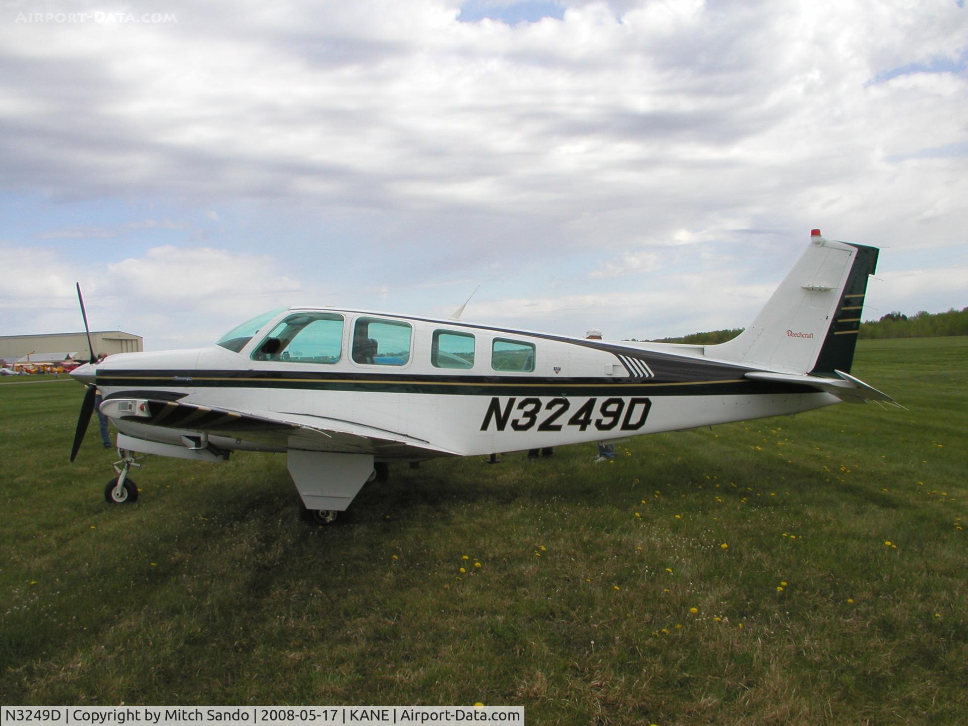 N3249D, 1995 Beech A36 Bonanza 36 C/N E-2949, Blaine Aviation Weekend '08.