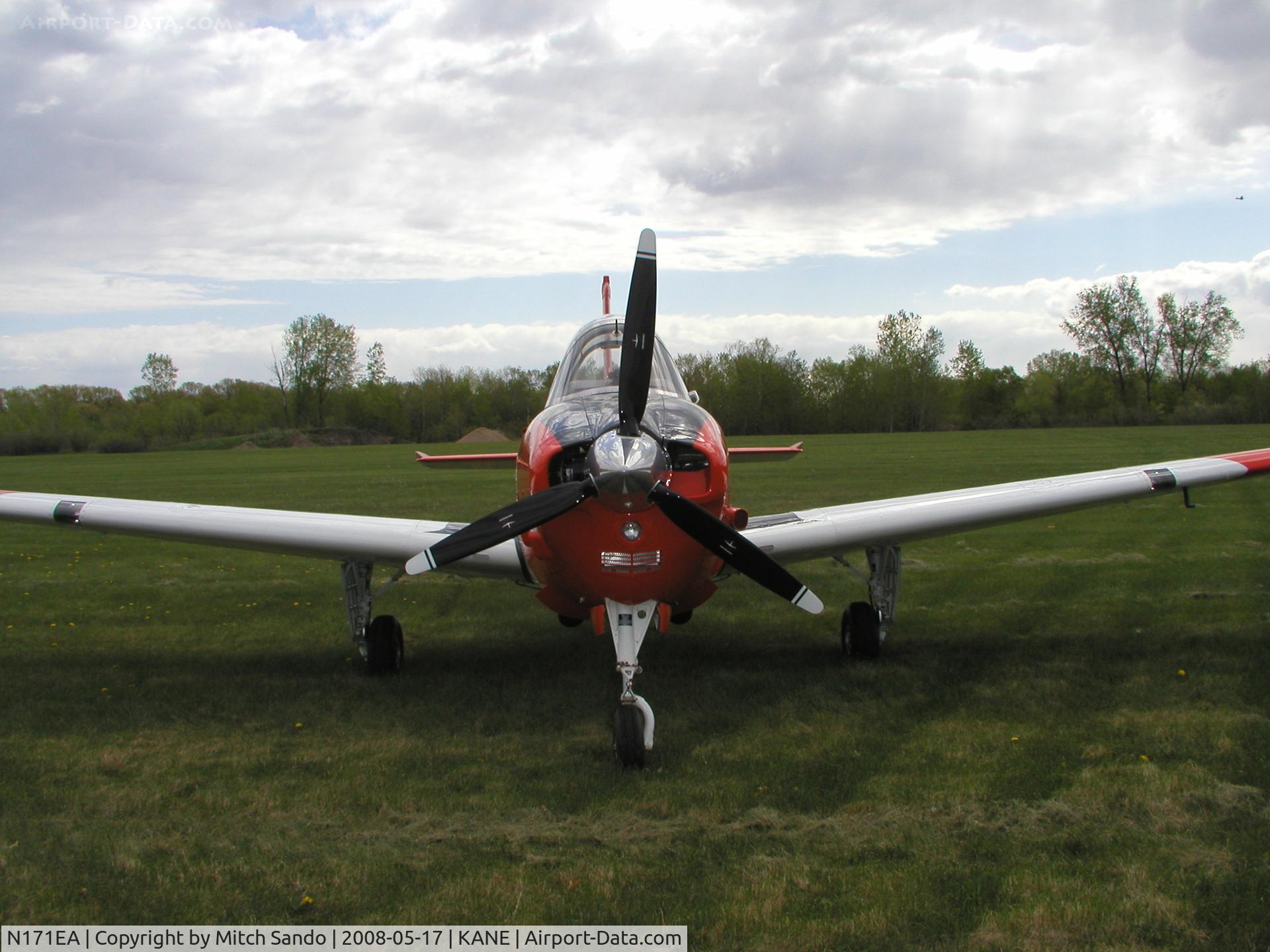 N171EA, 1955 Beech T-34B Mentor C/N BG-11, Blaine Aviation Weekend '08.