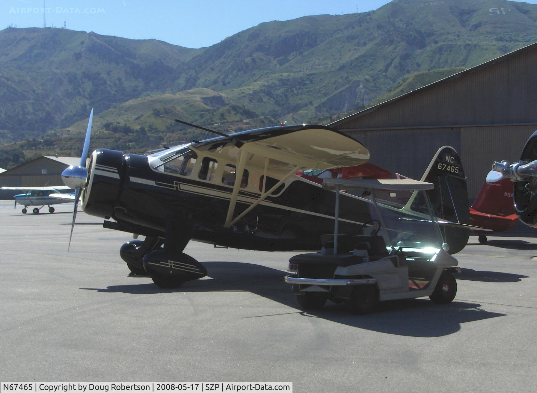 N67465, 1946 Howard Aircraft DGA-15P C/N 985, 1946 Howard DGA-15P, P&W R-985 Wasp Jr. 450 Hp, a stunning, flawless creampuff!