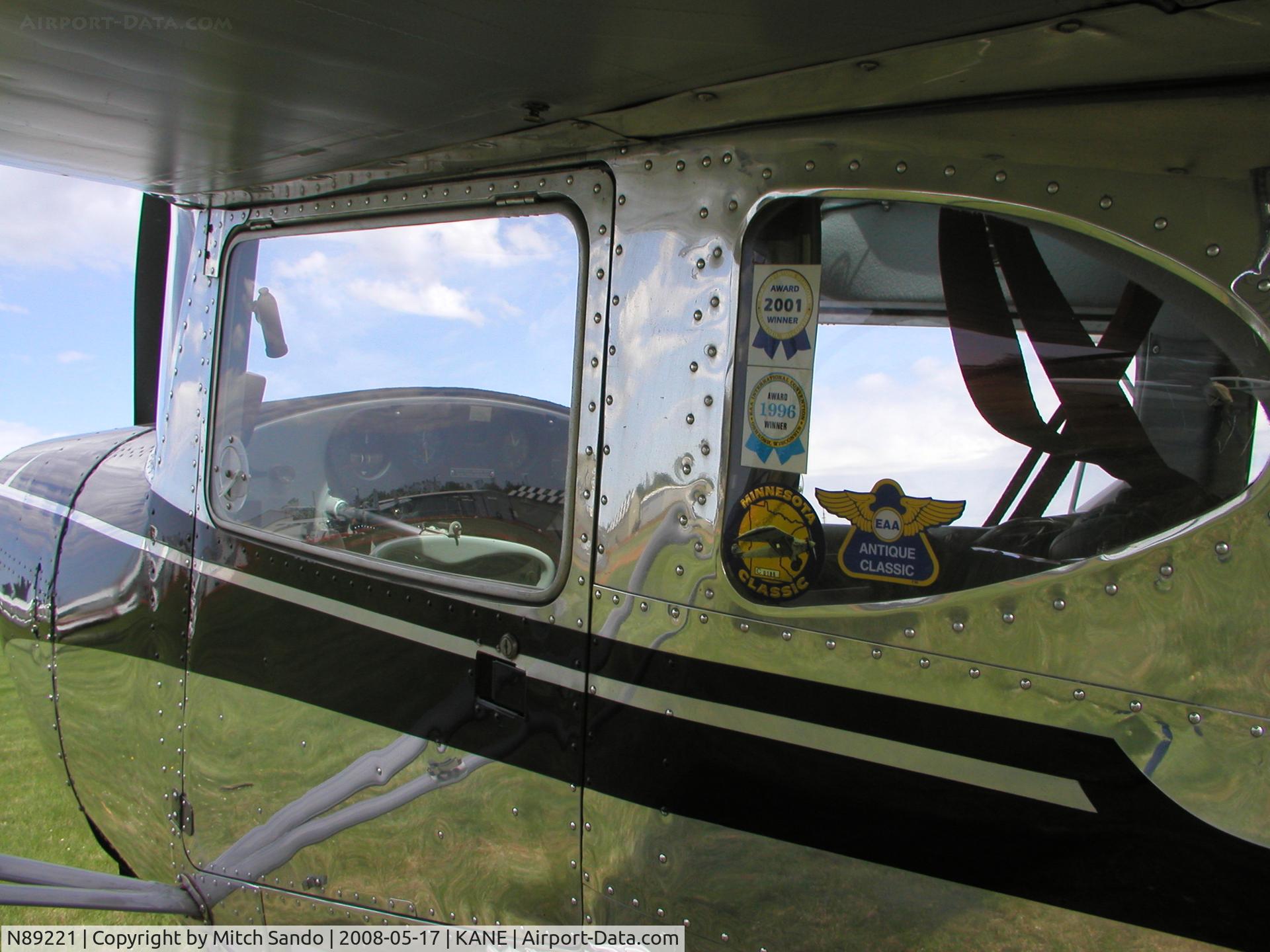 N89221, 1946 Cessna 140 C/N 8241, Blaine Aviation Weekend '08.