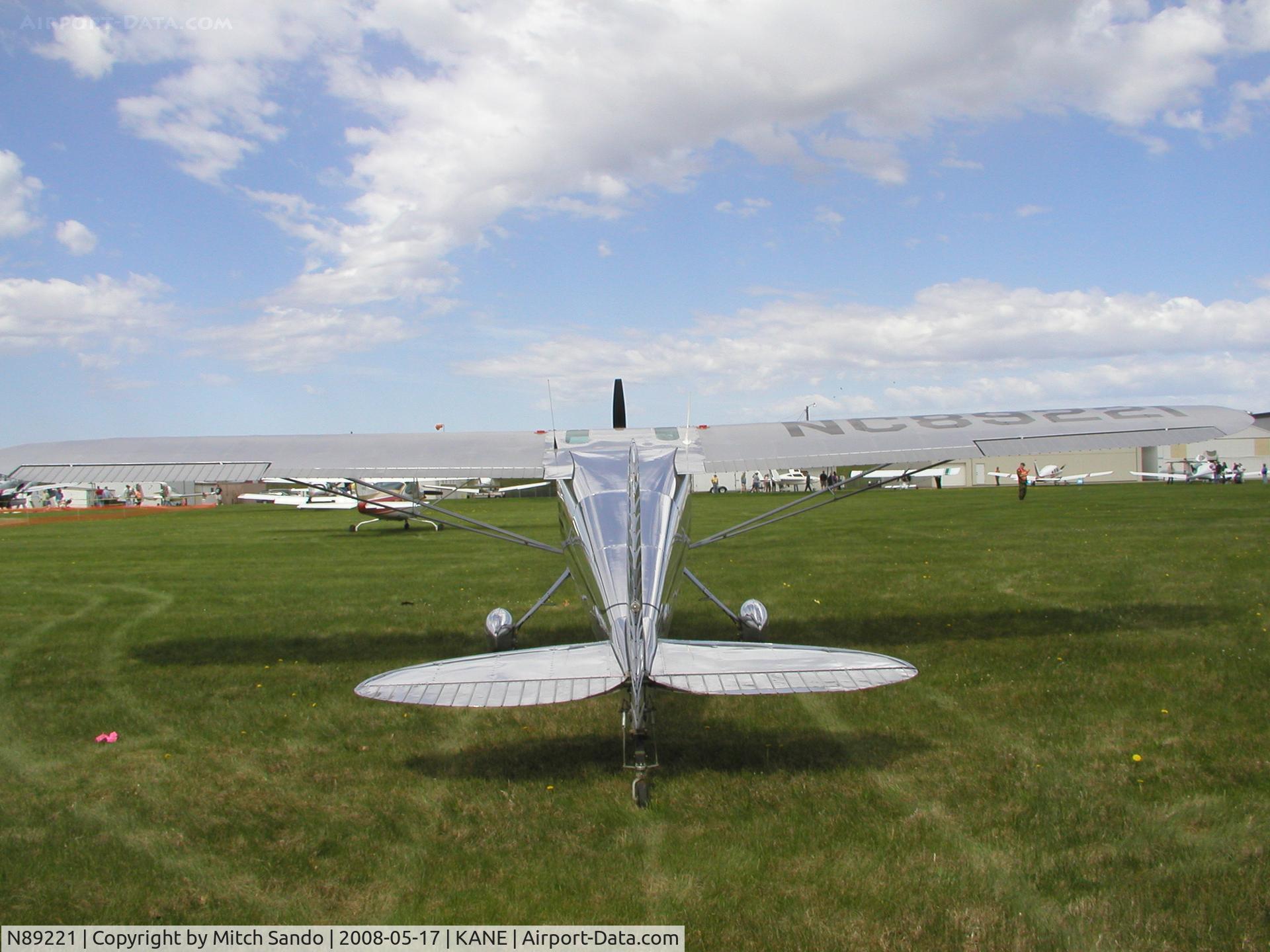 N89221, 1946 Cessna 140 C/N 8241, Blaine Aviation Weekend '08.