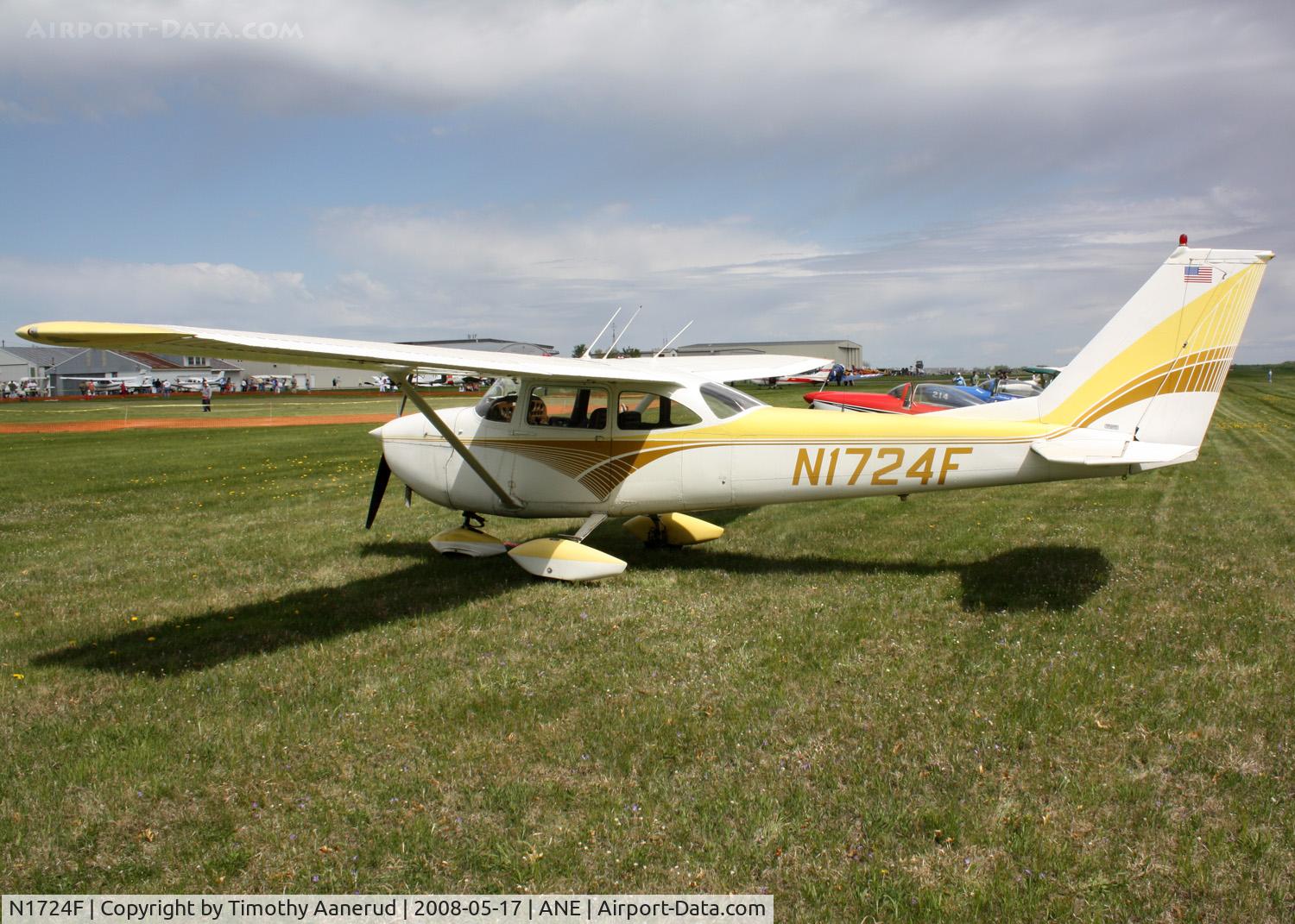 N1724F, 1966 Cessna 172H C/N 17255119, Blaine Aviation Weekend 2008