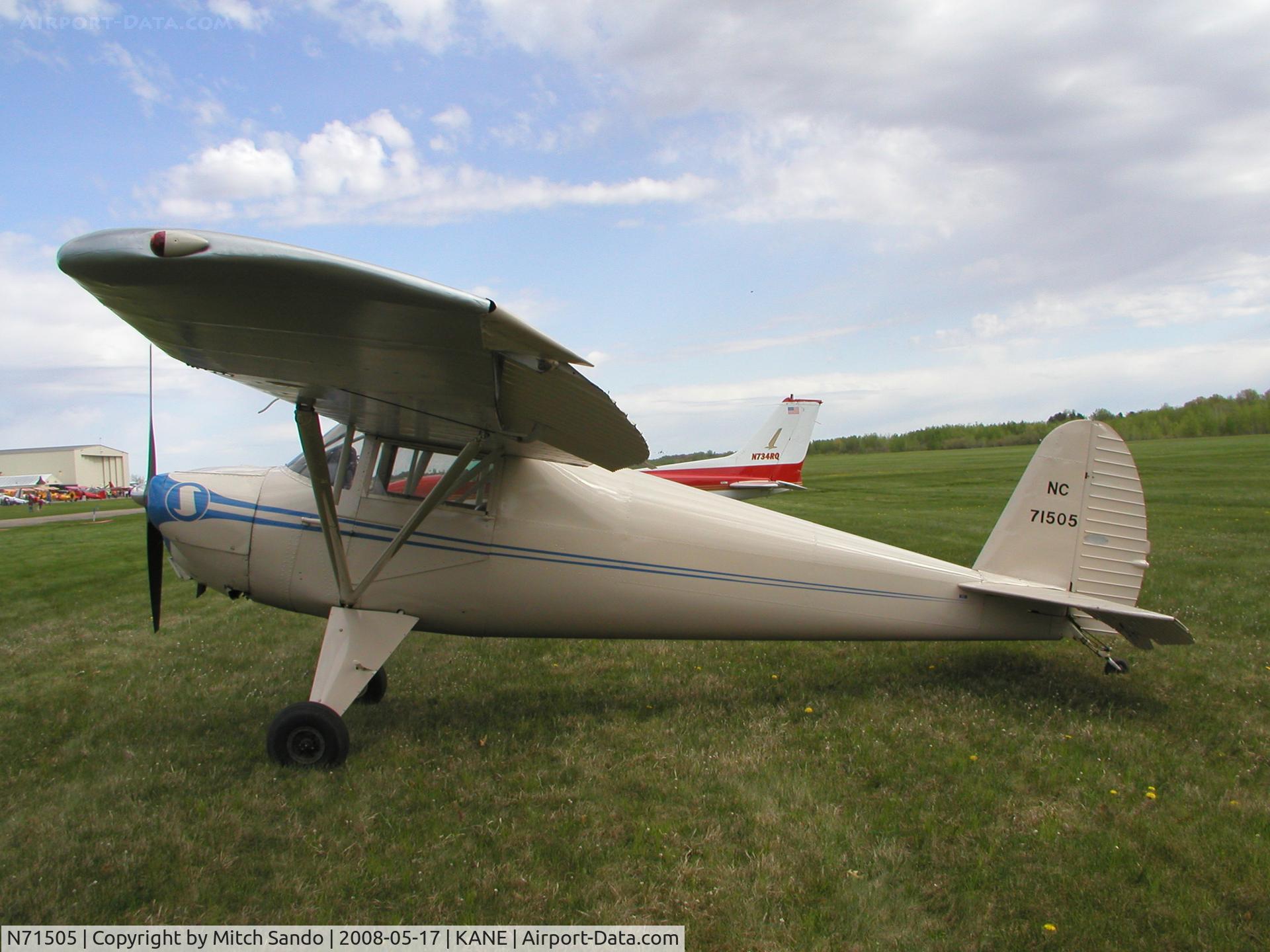 N71505, 1946 Luscombe 8A C/N 2932, Blaine Aviation Weekend '08.