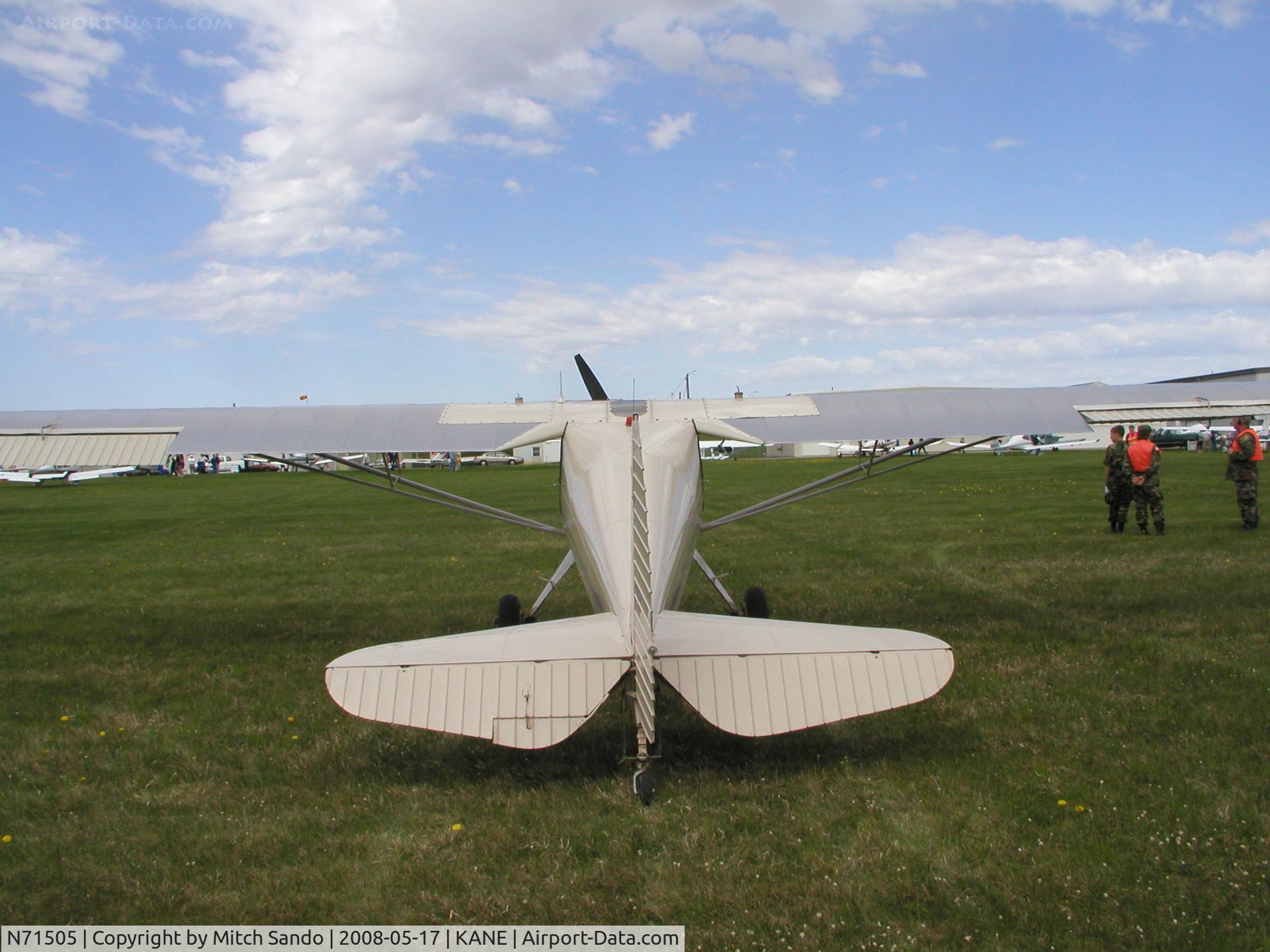 N71505, 1946 Luscombe 8A C/N 2932, Blaine Aviation Weekend '08.