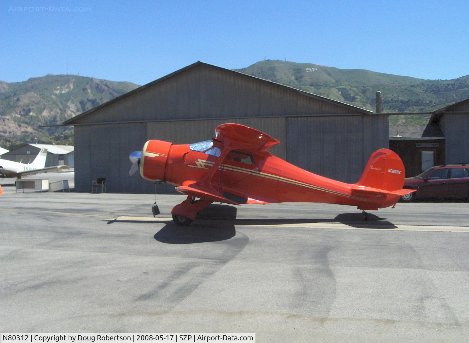 N80312, 1943 Beech D17S Staggerwing C/N 6886, 1943 Beech D17S STAGGERWING, P&W R-985 Wasp Jr. 450 Hp