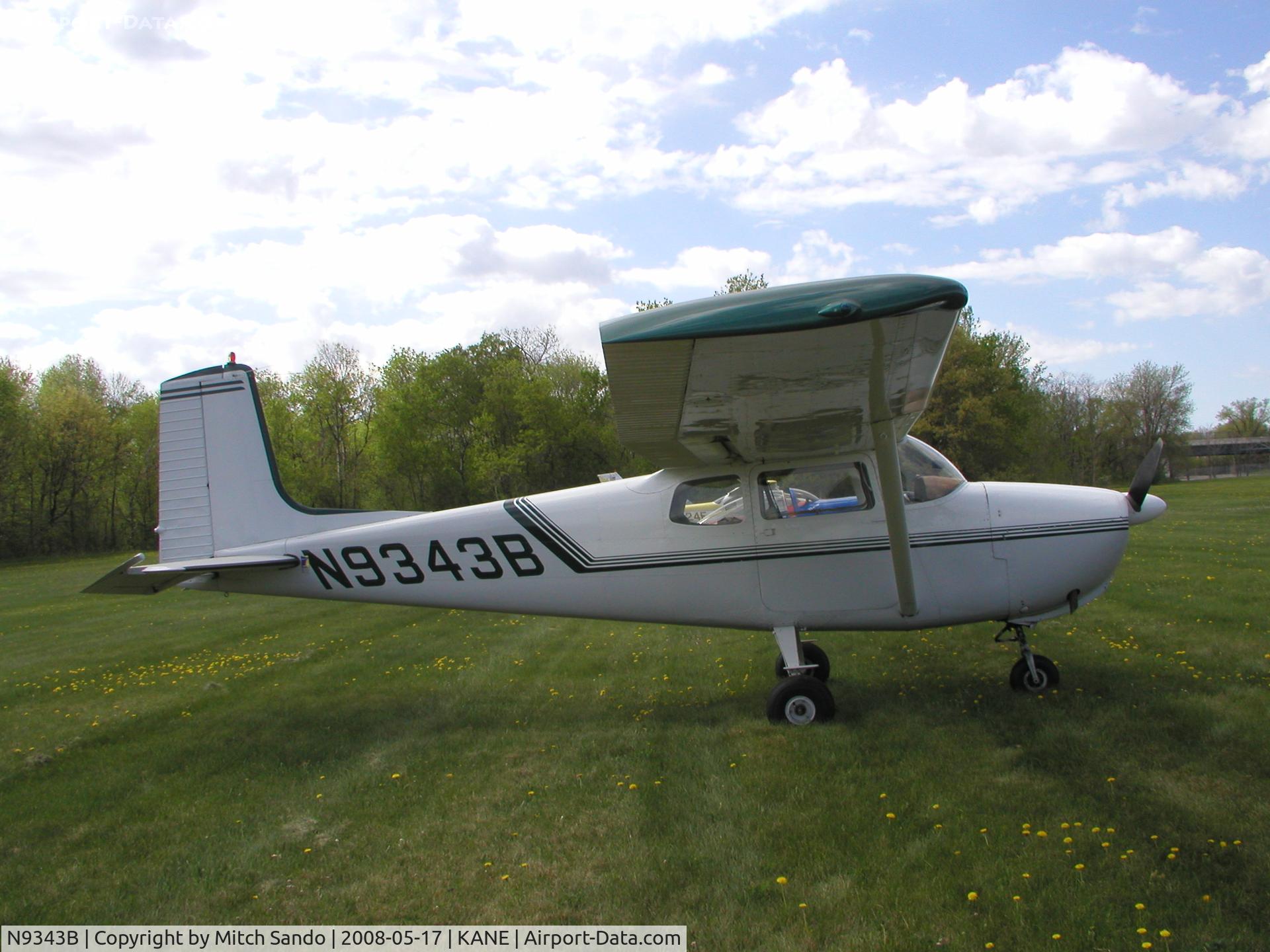 N9343B, 1958 Cessna 175 Skylark C/N 55143, Blaine Aviation Weekend '08.
