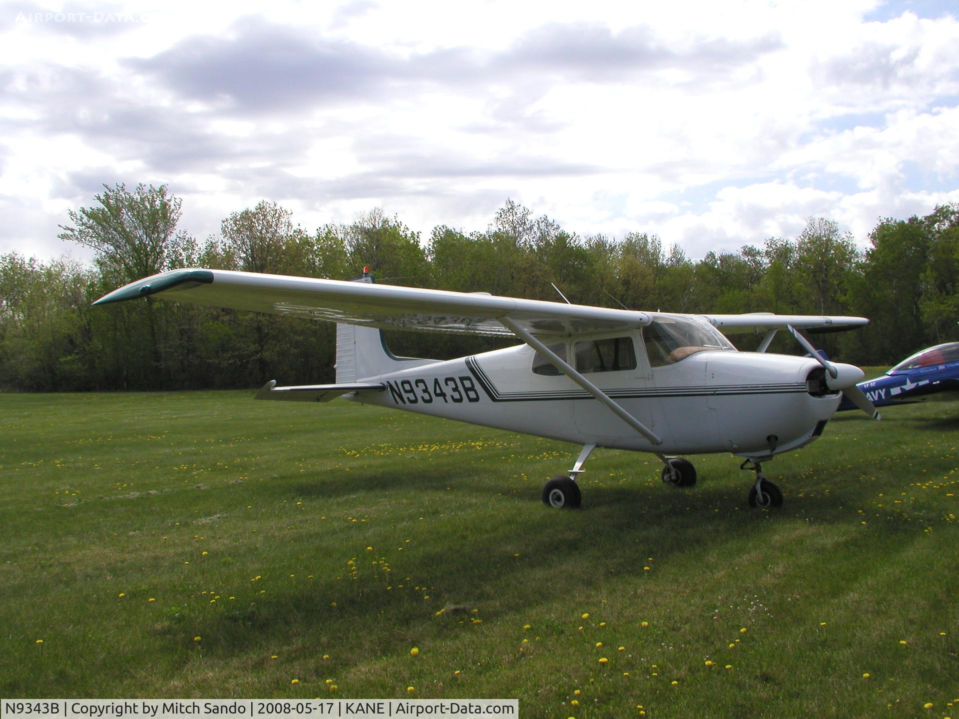 N9343B, 1958 Cessna 175 Skylark C/N 55143, Blaine Aviation Weekend '08.
