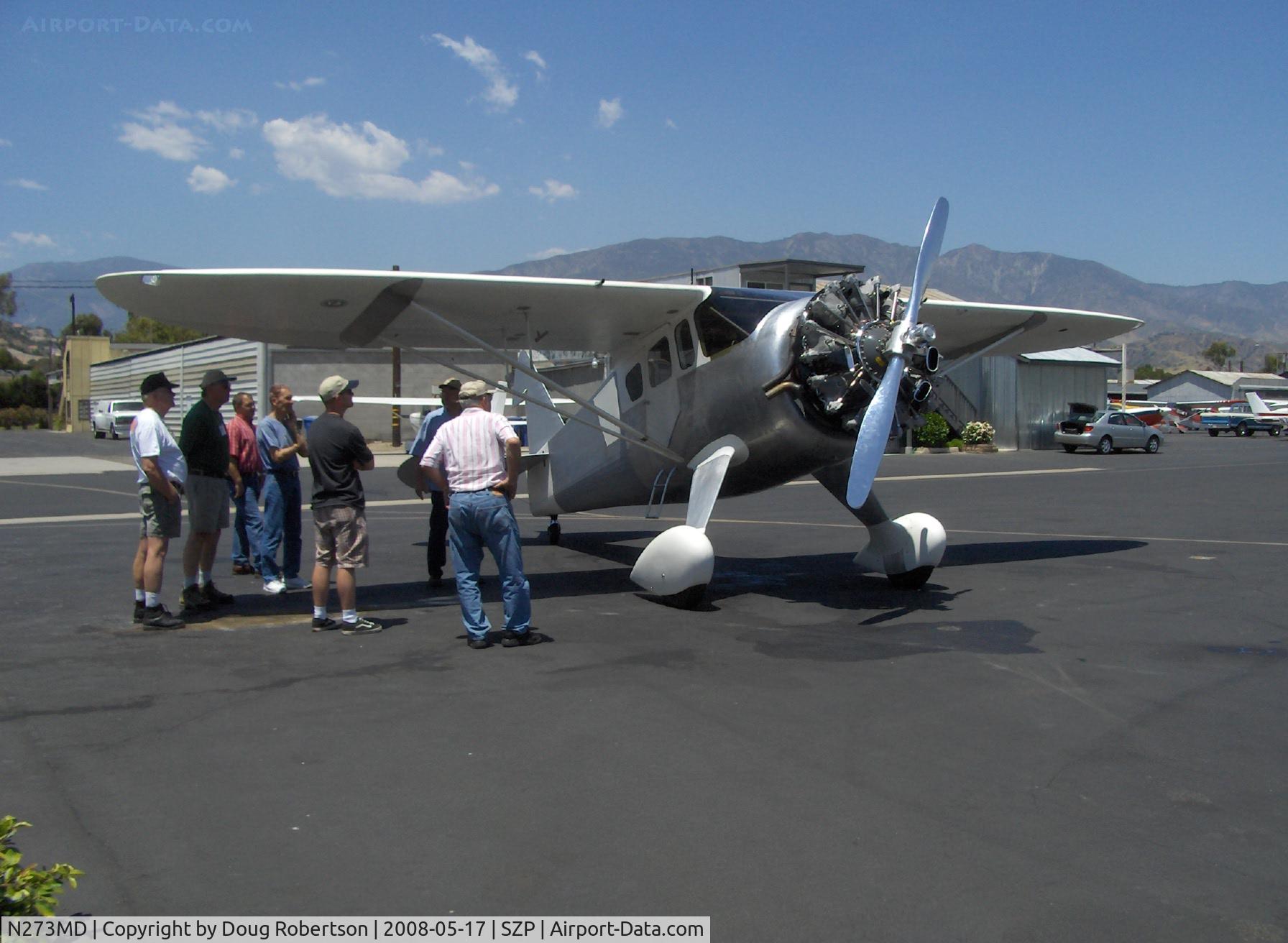 N273MD, 2008 Dickenson Howard DGA-21 (Replicate) C/N 001, Dickenson Howard DGA-21 Experimental class, P&W R-1340-57 600 Hp Wasp radial, at fuel ramp, builder with interested group