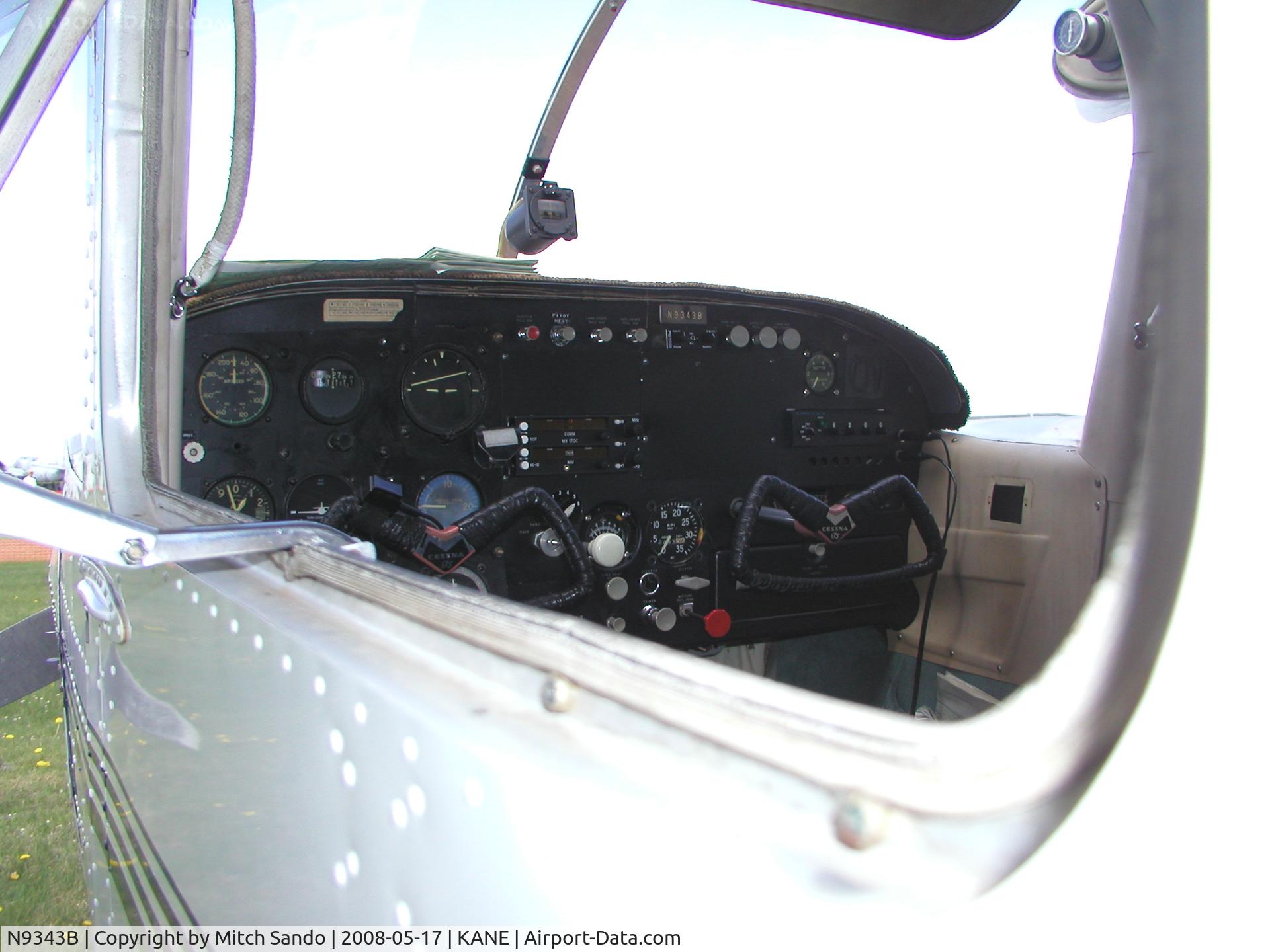 N9343B, 1958 Cessna 175 Skylark C/N 55143, Blaine Aviation Weekend '08.