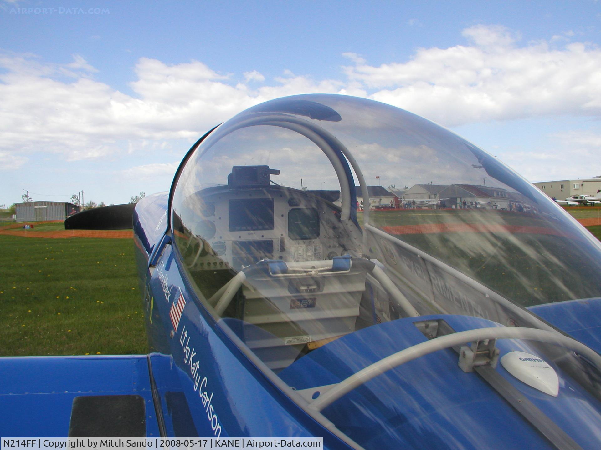 N214FF, Vans RV-8 C/N 80687, Blaine Aviation Weekend '08.