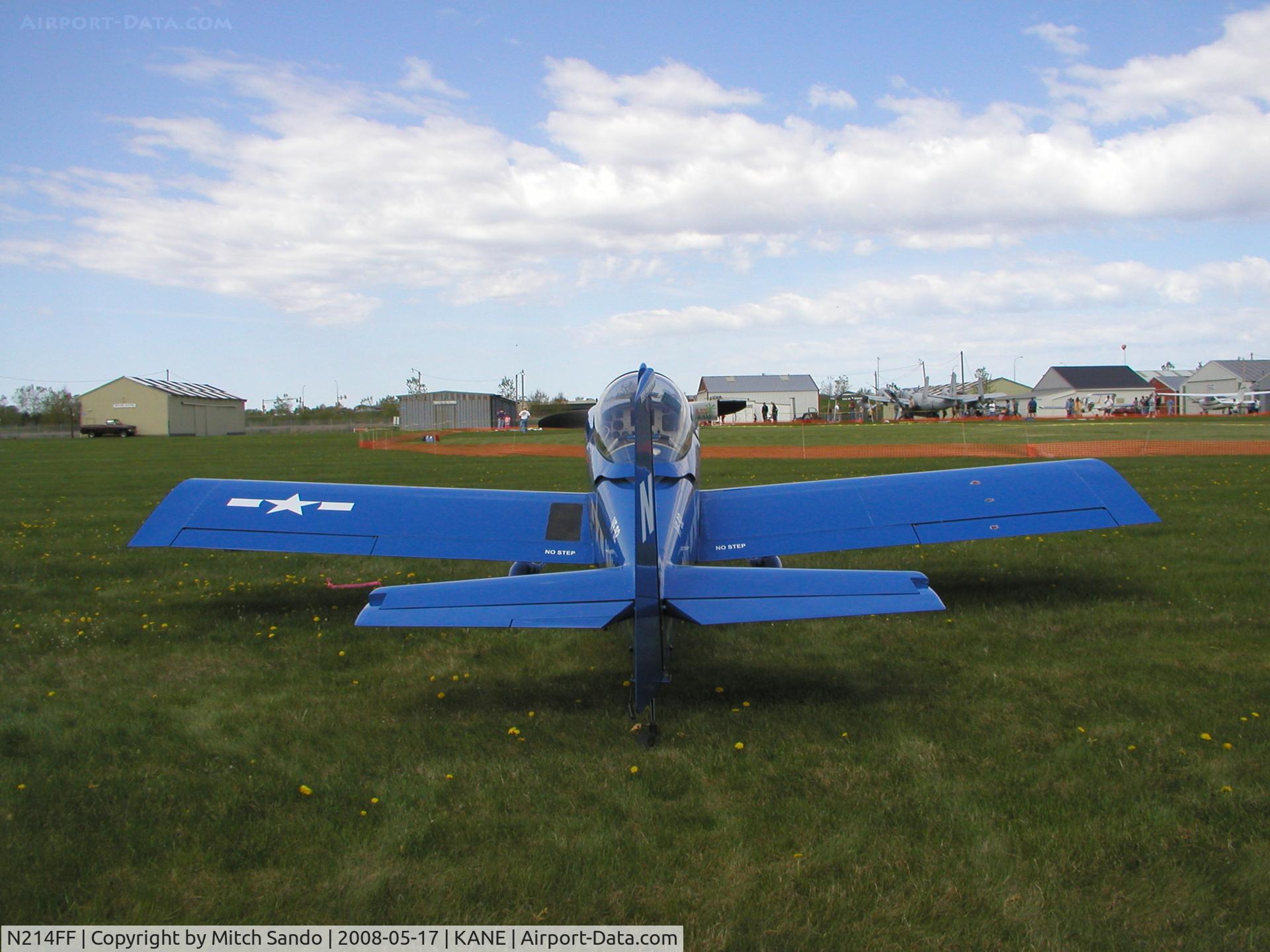N214FF, Vans RV-8 C/N 80687, Blaine Aviation Weekend '08.