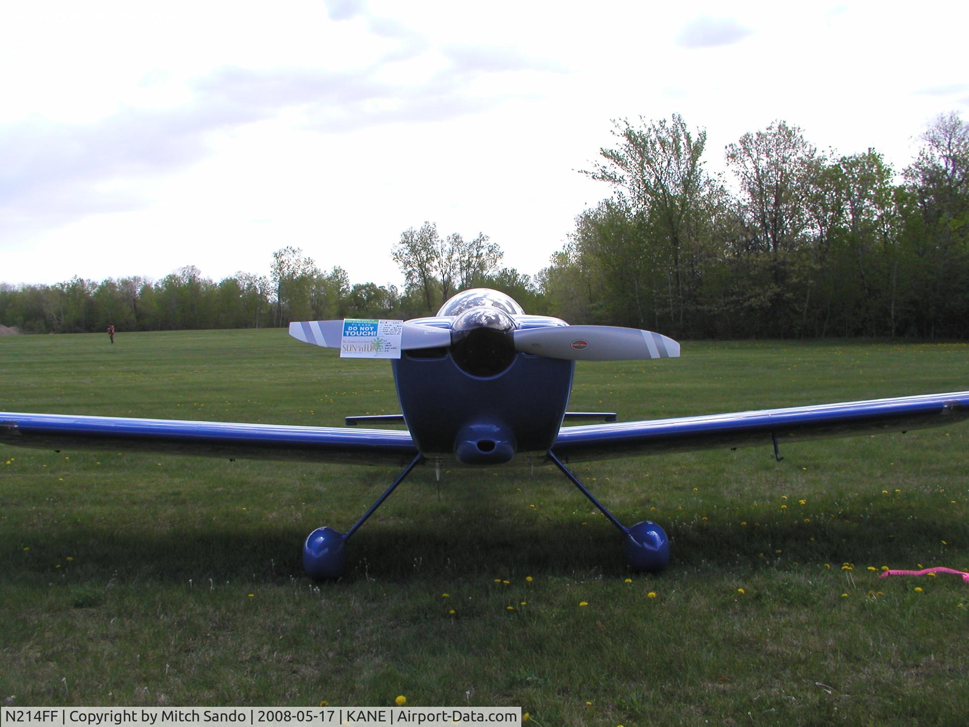 N214FF, Vans RV-8 C/N 80687, Blaine Aviation Weekend '08.