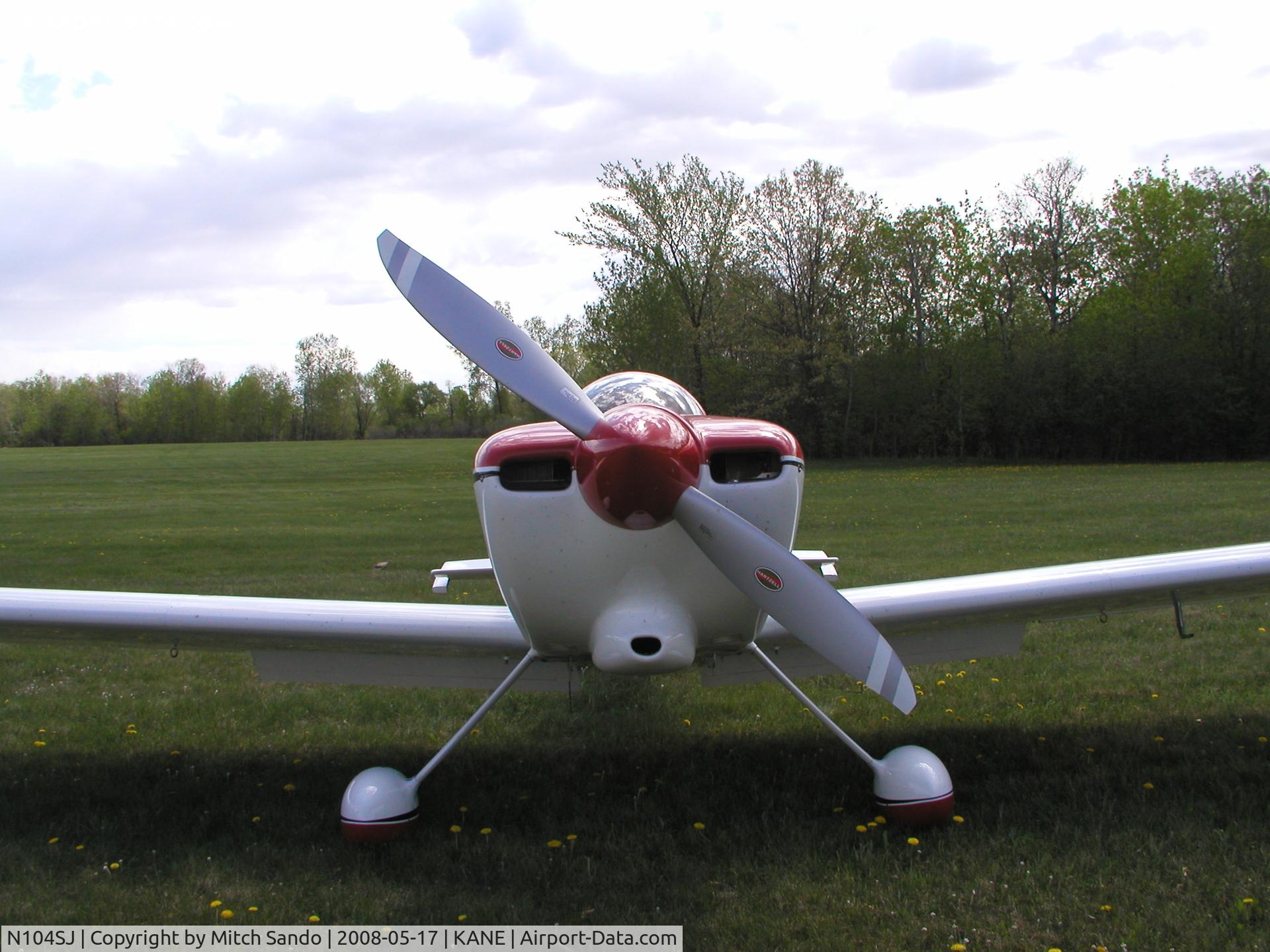 N104SJ, 2001 Vans RV-8 C/N 81278, Blaine Aviation Weekend '08.