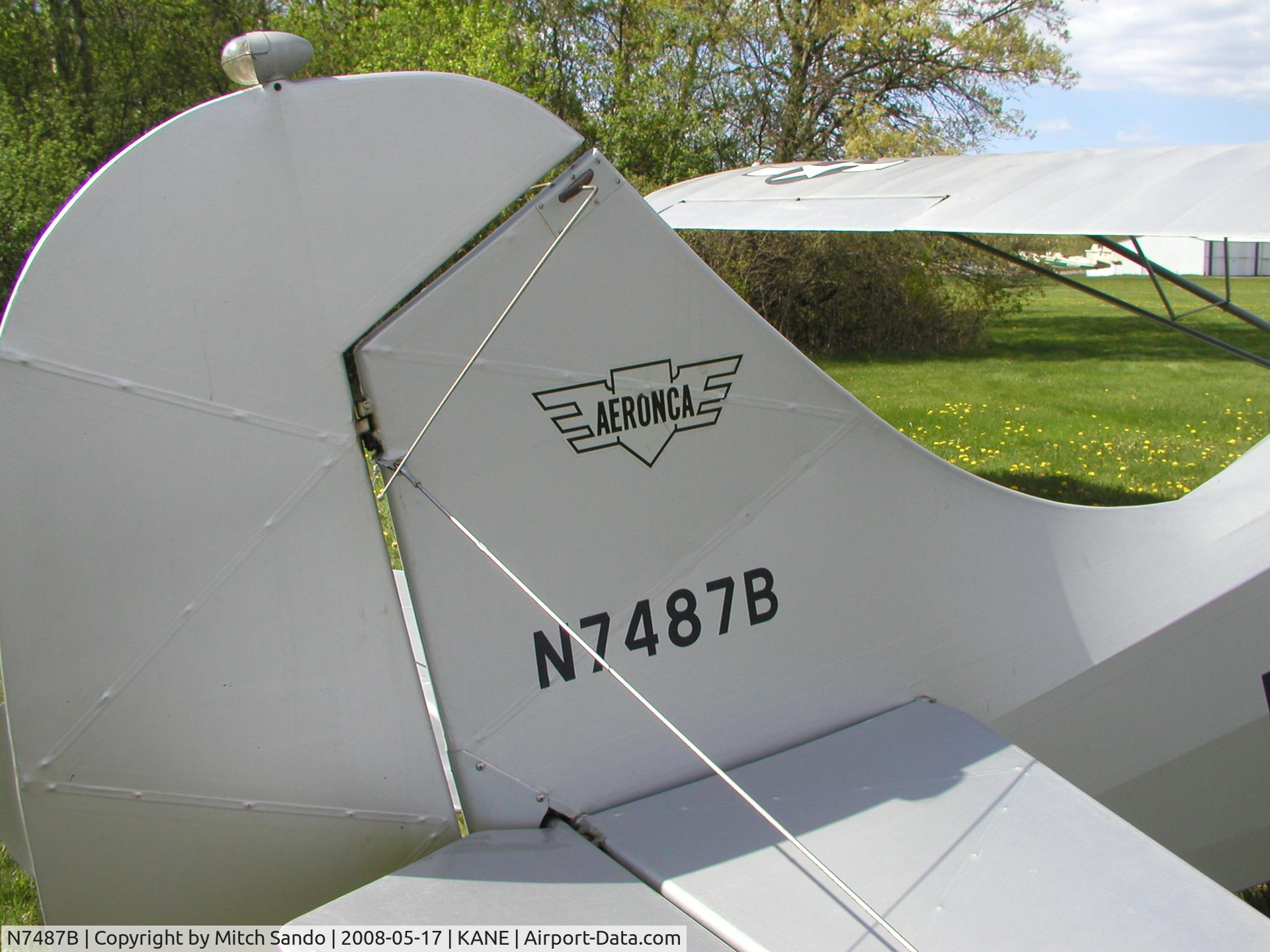 N7487B, 1956 Champion 7EC C/N 7EC-488, Blaine Aviation Weekend '08.