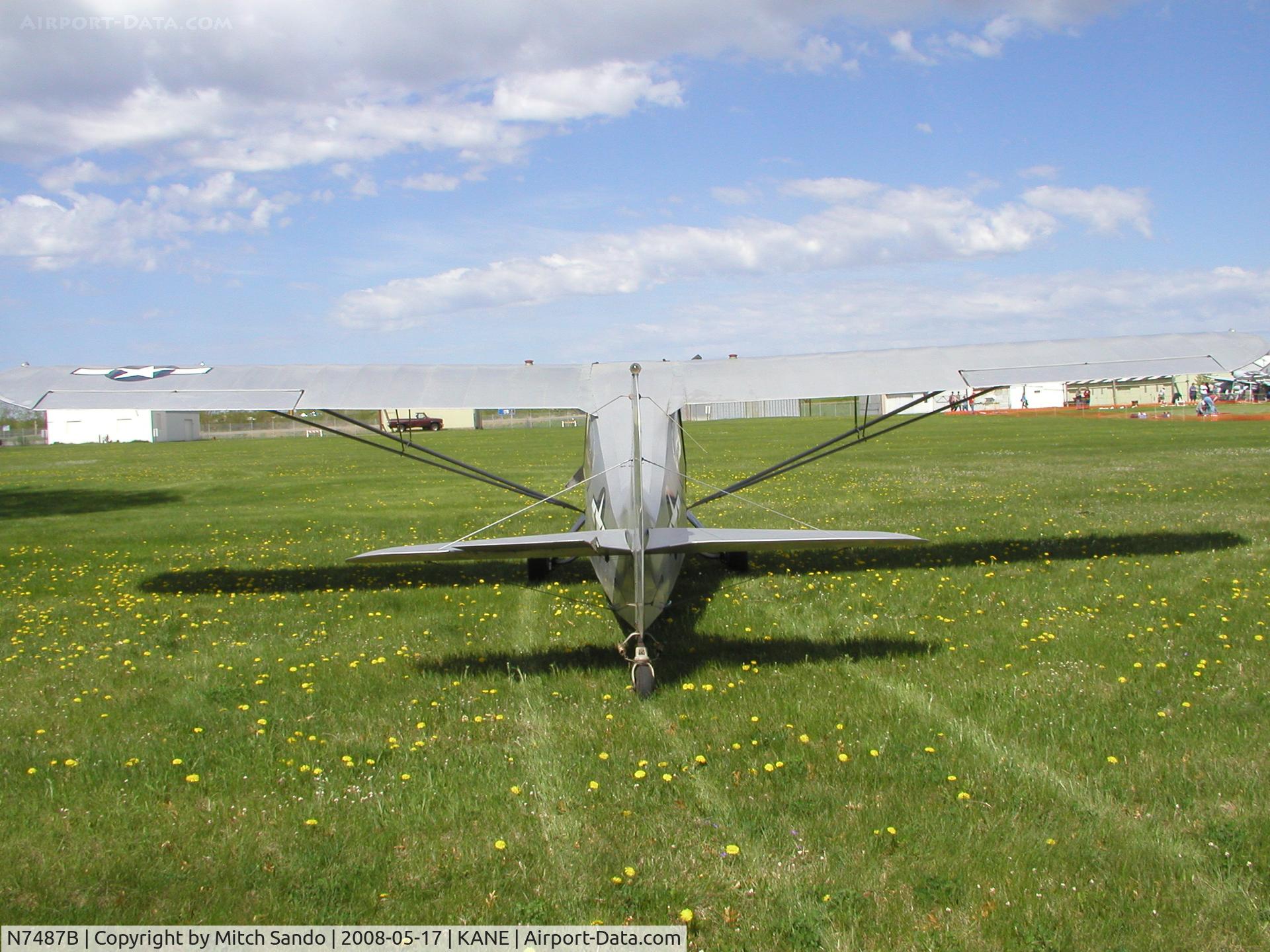N7487B, 1956 Champion 7EC C/N 7EC-488, Blaine Aviation Weekend '08.