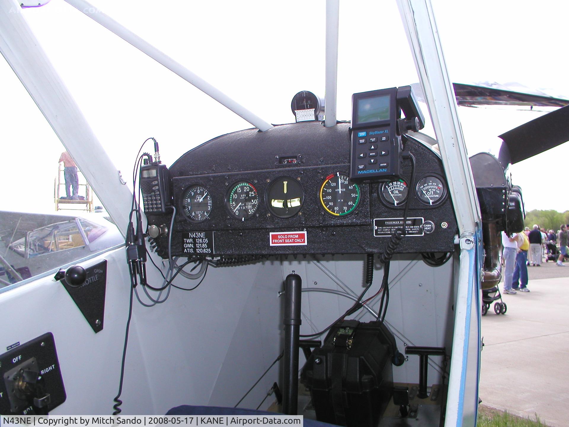 N43NE, 2004 Wag-Aero Sport Trainer C/N 676, Blaine Aviation Weekend '08.