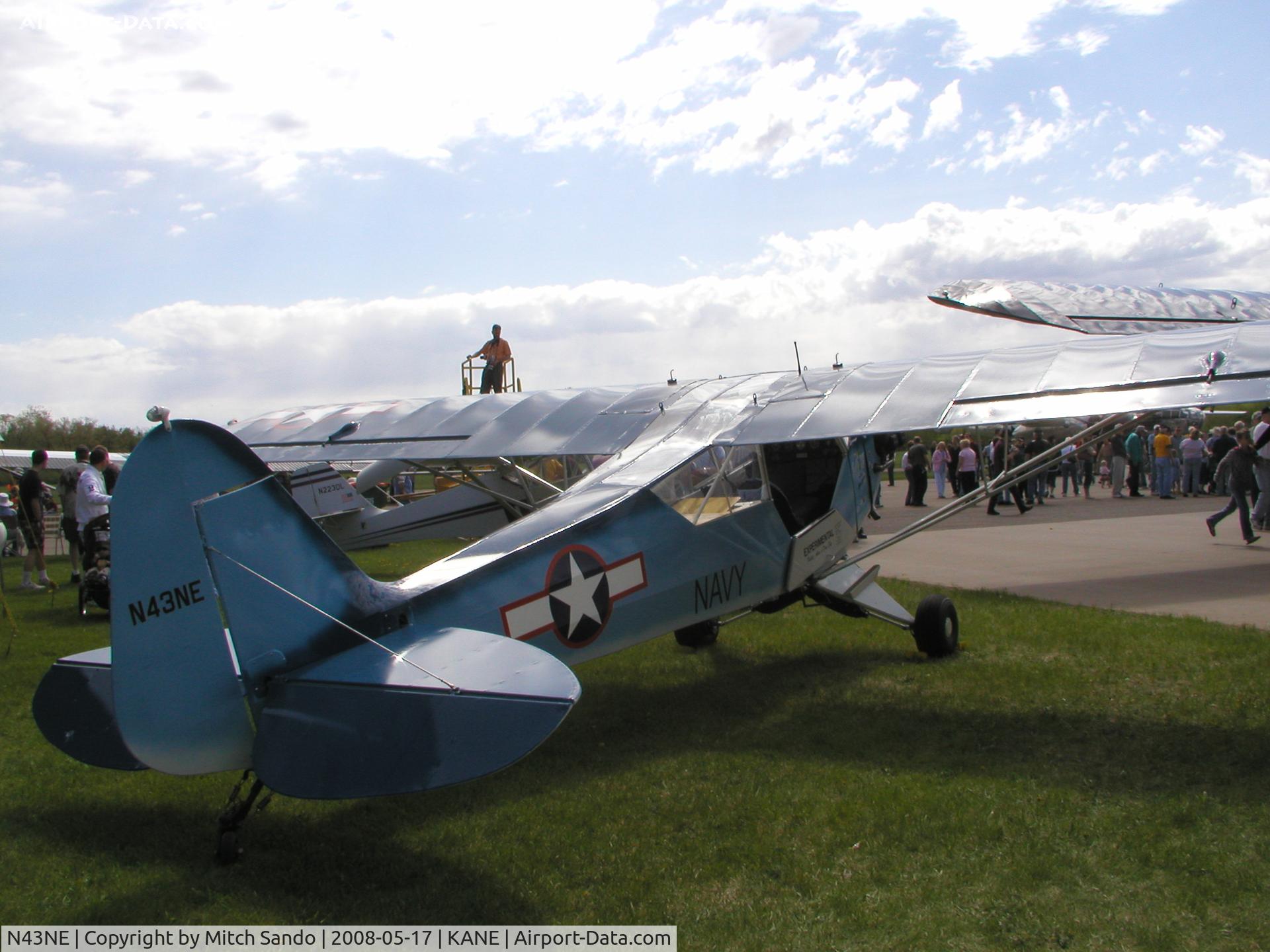 N43NE, 2004 Wag-Aero Sport Trainer C/N 676, Blaine Aviation Weekend '08.