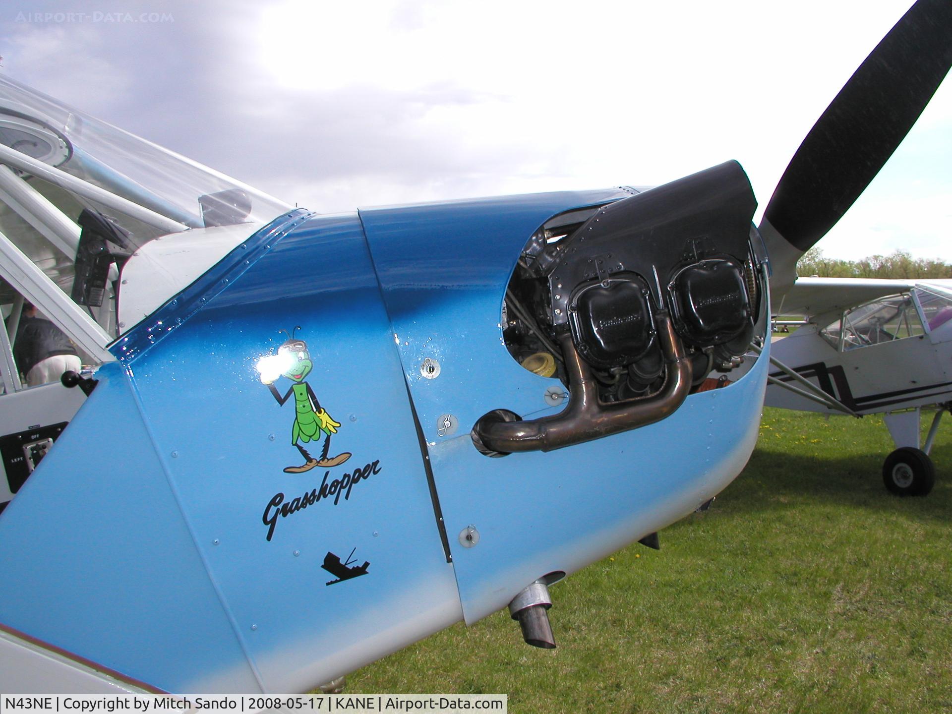 N43NE, 2004 Wag-Aero Sport Trainer C/N 676, Blaine Aviation Weekend '08.