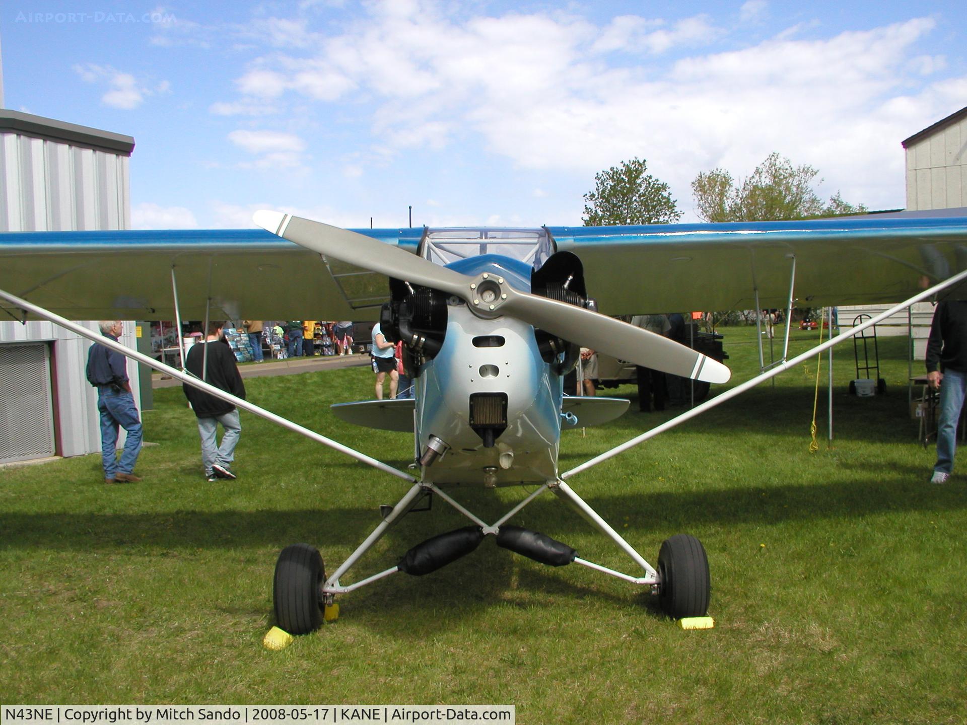 N43NE, 2004 Wag-Aero Sport Trainer C/N 676, Blaine Aviation Weekend '08.