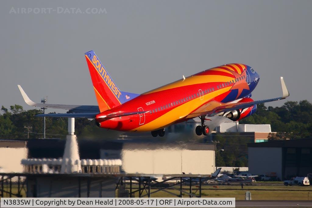 N383SW, 1994 Boeing 737-3H4 C/N 26589, Southwest Airlines N383SW 