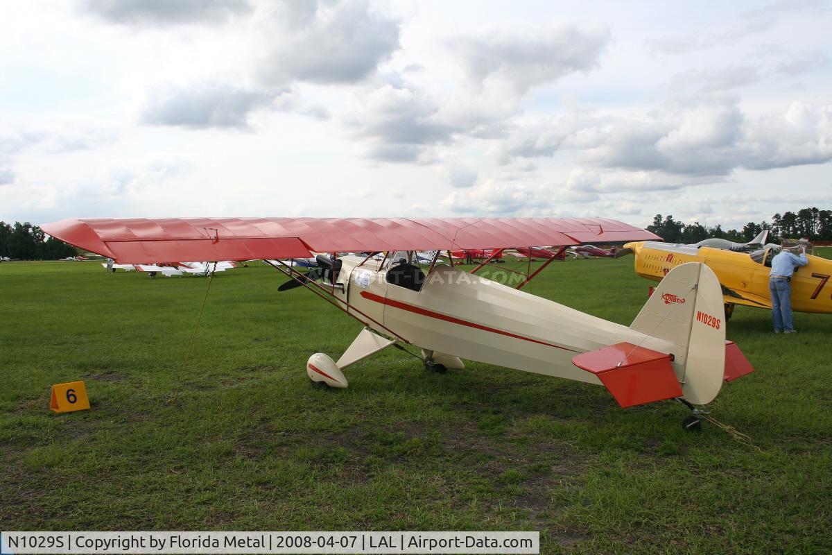 N1029S, 2004 Corben Baby Ace Model D C/N M-345, Baby Ace