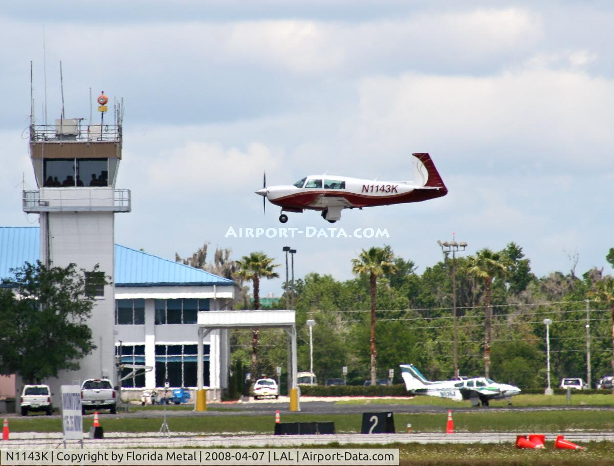 N1143K, 1981 Mooney M20J 201 C/N 24-1181, M20J