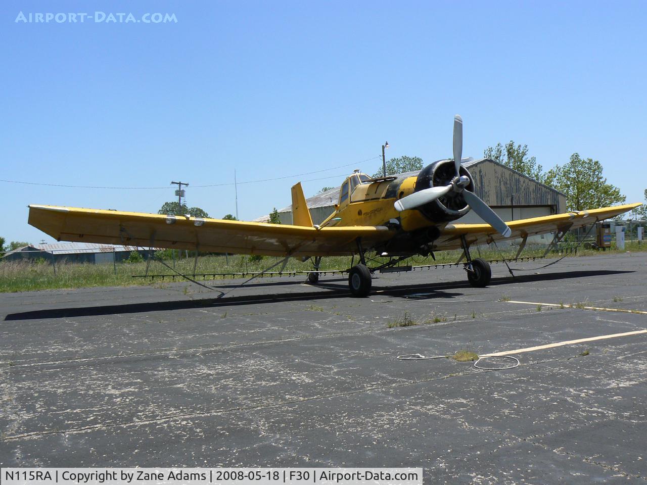 N115RA, 1989 PZL-Mielec M-18A C/N 1Z021-09, At Sulphur Municipal, OK
