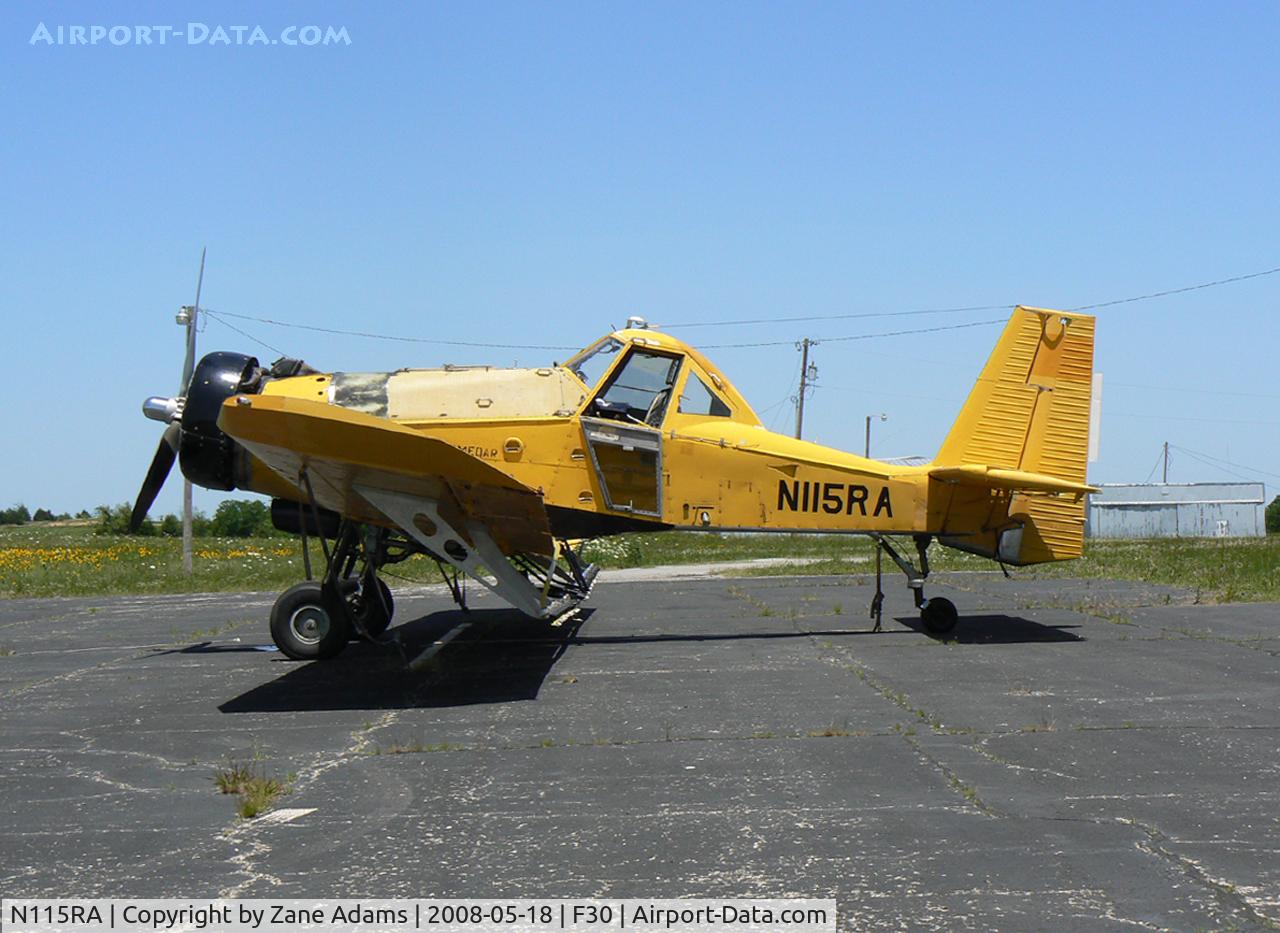 N115RA, 1989 PZL-Mielec M-18A C/N 1Z021-09, At Sulphur Municipal, OK