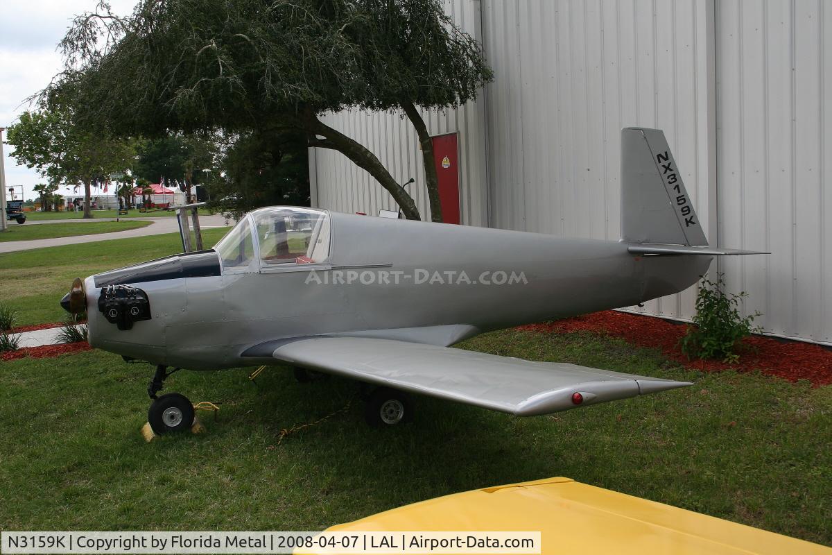 N3159K, 1948 Mooney M-18L C/N 3, Mooney M18L