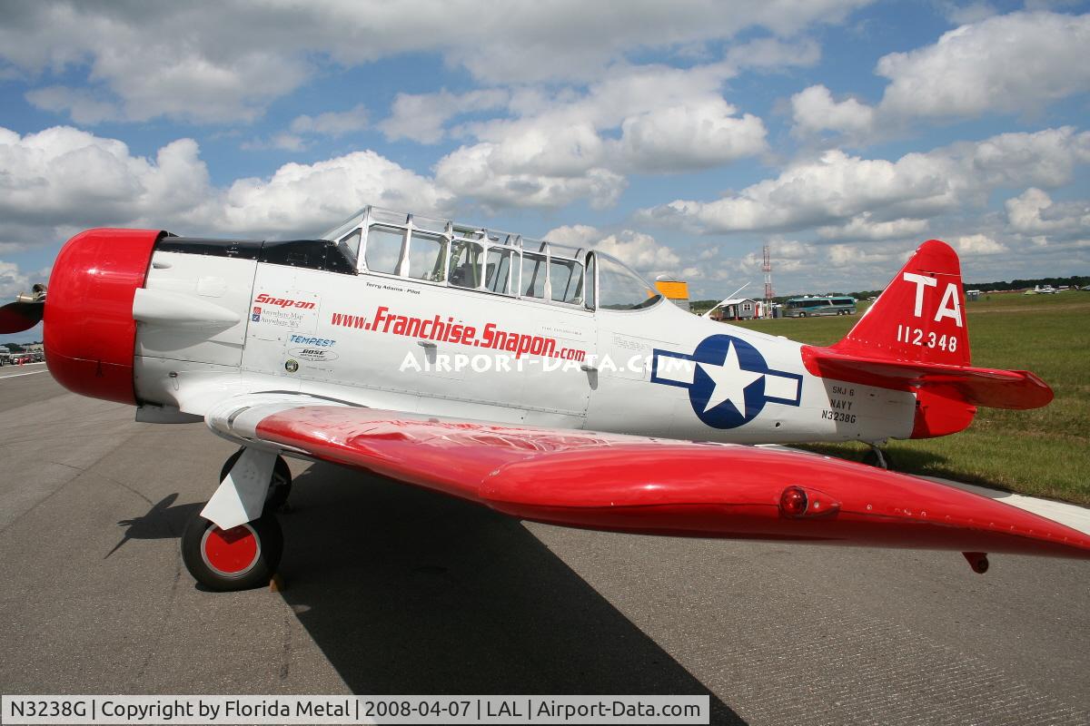 N3238G, 1959 North American SNJ-6 Texan C/N 121-43202, SNJ-6
