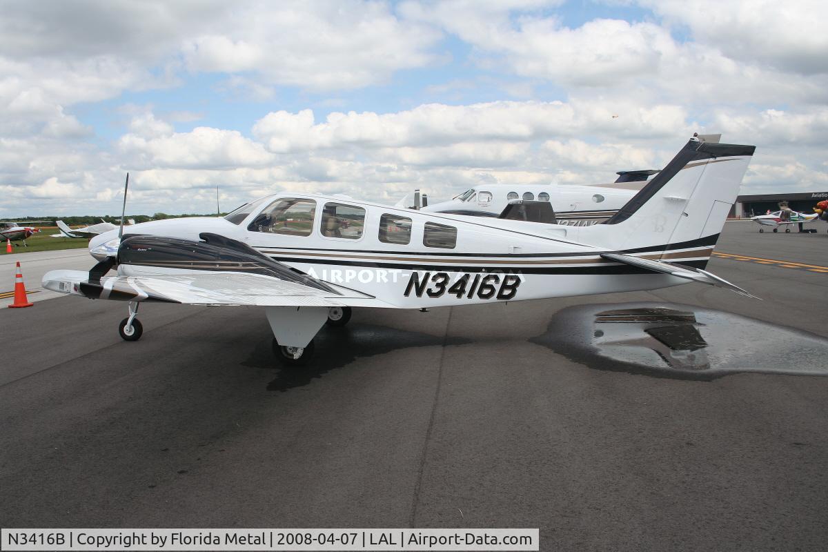 N3416B, 2008 Hawker Beechcraft Corp G58 Baron C/N TH-2216, Beech 58