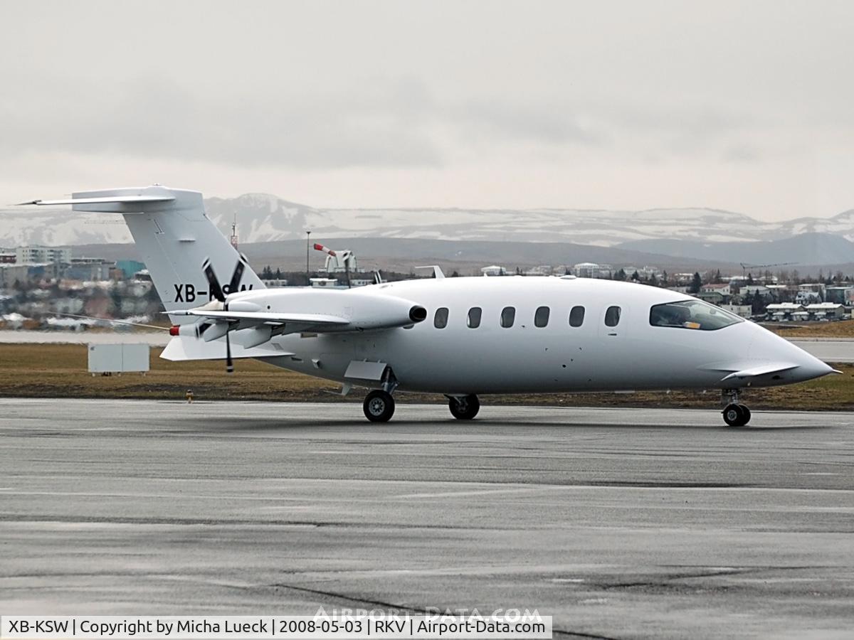XB-KSW, 2008 Piaggio P-180 Avanti II C/N 1175, In Reykjavik