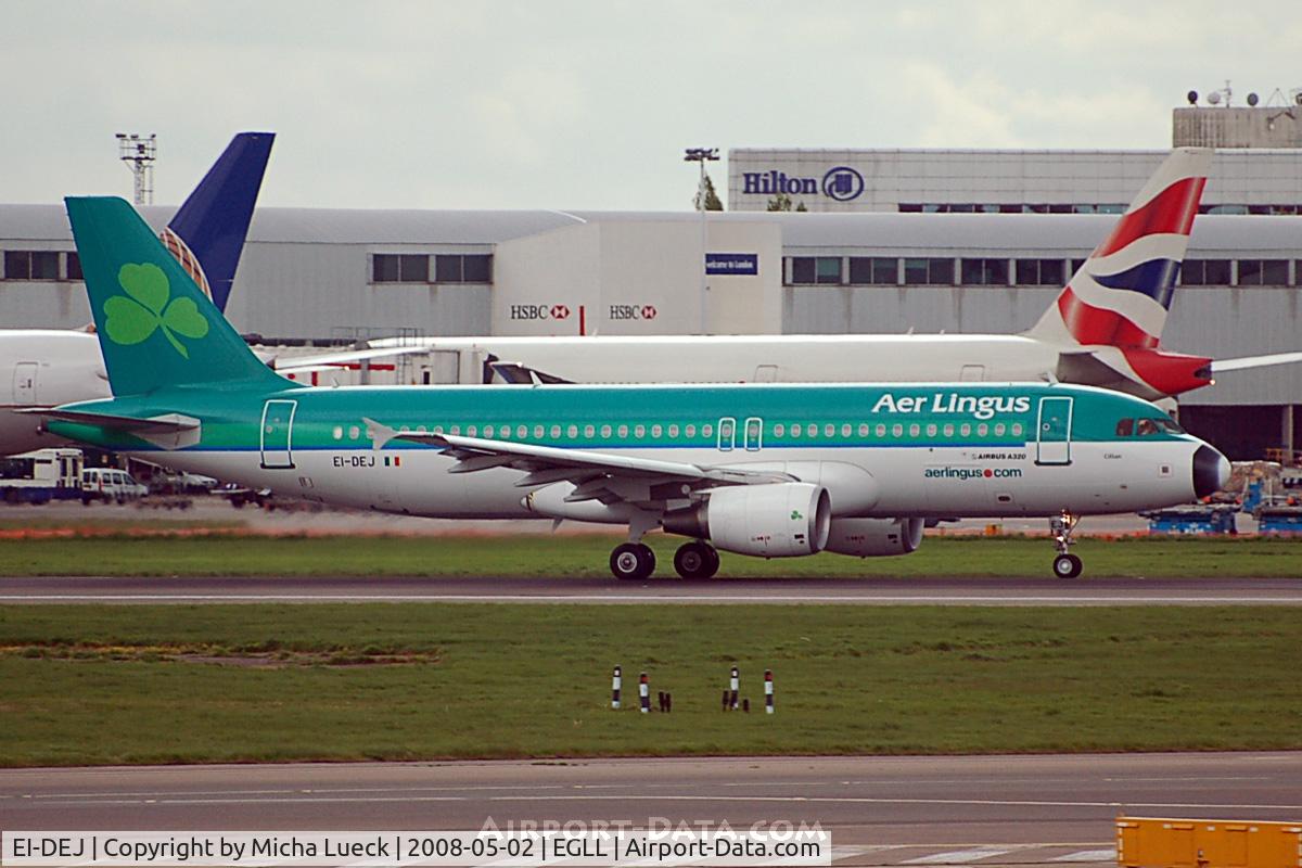 EI-DEJ, 2005 Airbus A320-214 C/N 2364, Take-off run