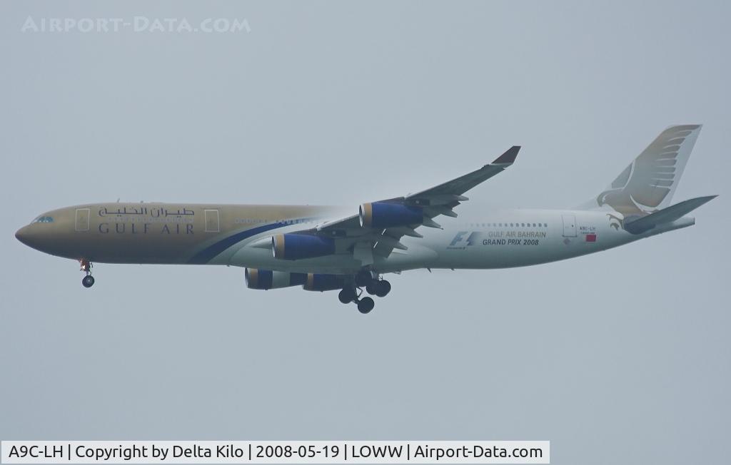 A9C-LH, 1998 Airbus A340-313X C/N 215, Gulf Air A-340-313X