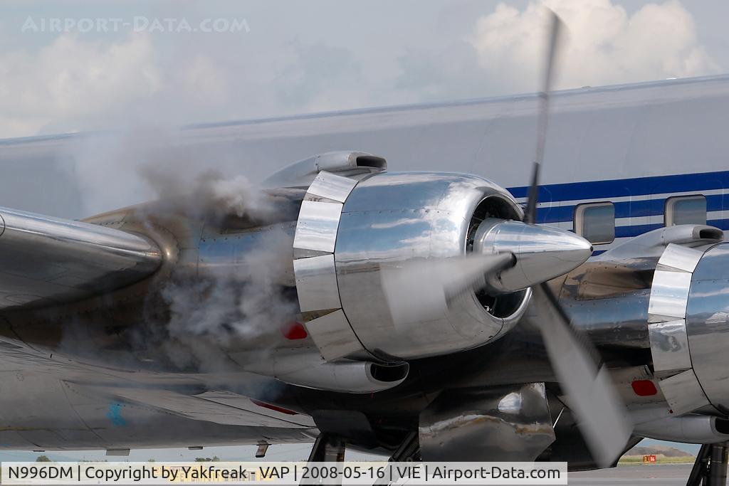 N996DM, 1958 Douglas DC-6B C/N 45563, Red Bull DC6