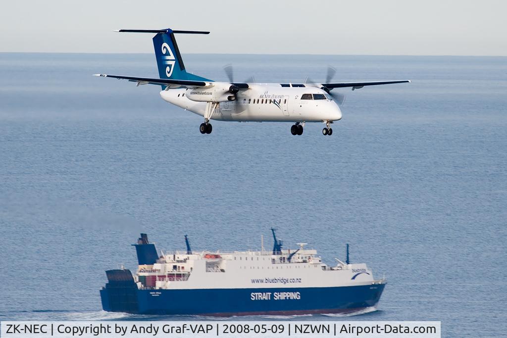 ZK-NEC, 2005 De Havilland Canada DHC-8-311Q Dash 8 C/N 616, Air New Zealand Link DHC 8-300