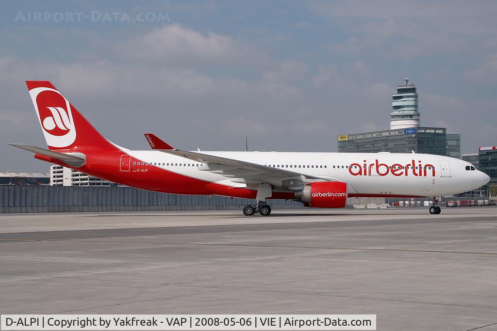 D-ALPI, 2007 Airbus A330-223 C/N 828, Air Berlin Airbus 330-200