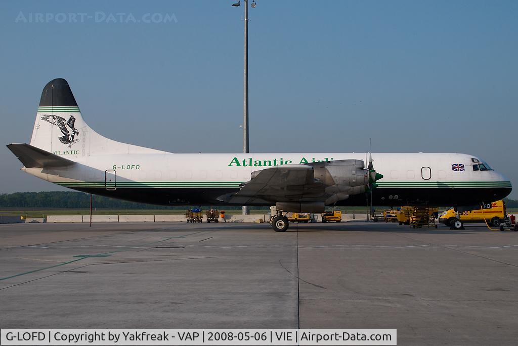 G-LOFD, 1961 Lockheed L-188C(F) Electra C/N 1143, Atlantic Airlines Lockheed L188 Electra