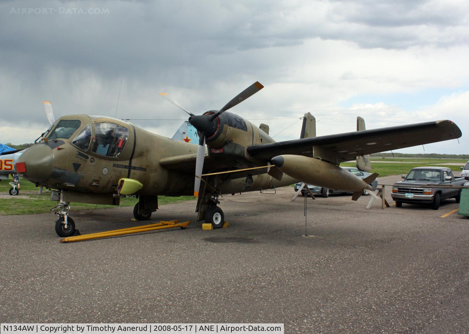 N134AW, 1969 Grumman OV-1C Mohawk C/N 140C, Grumman OV-1C Mohawk, American Wings Museum, 68-15936